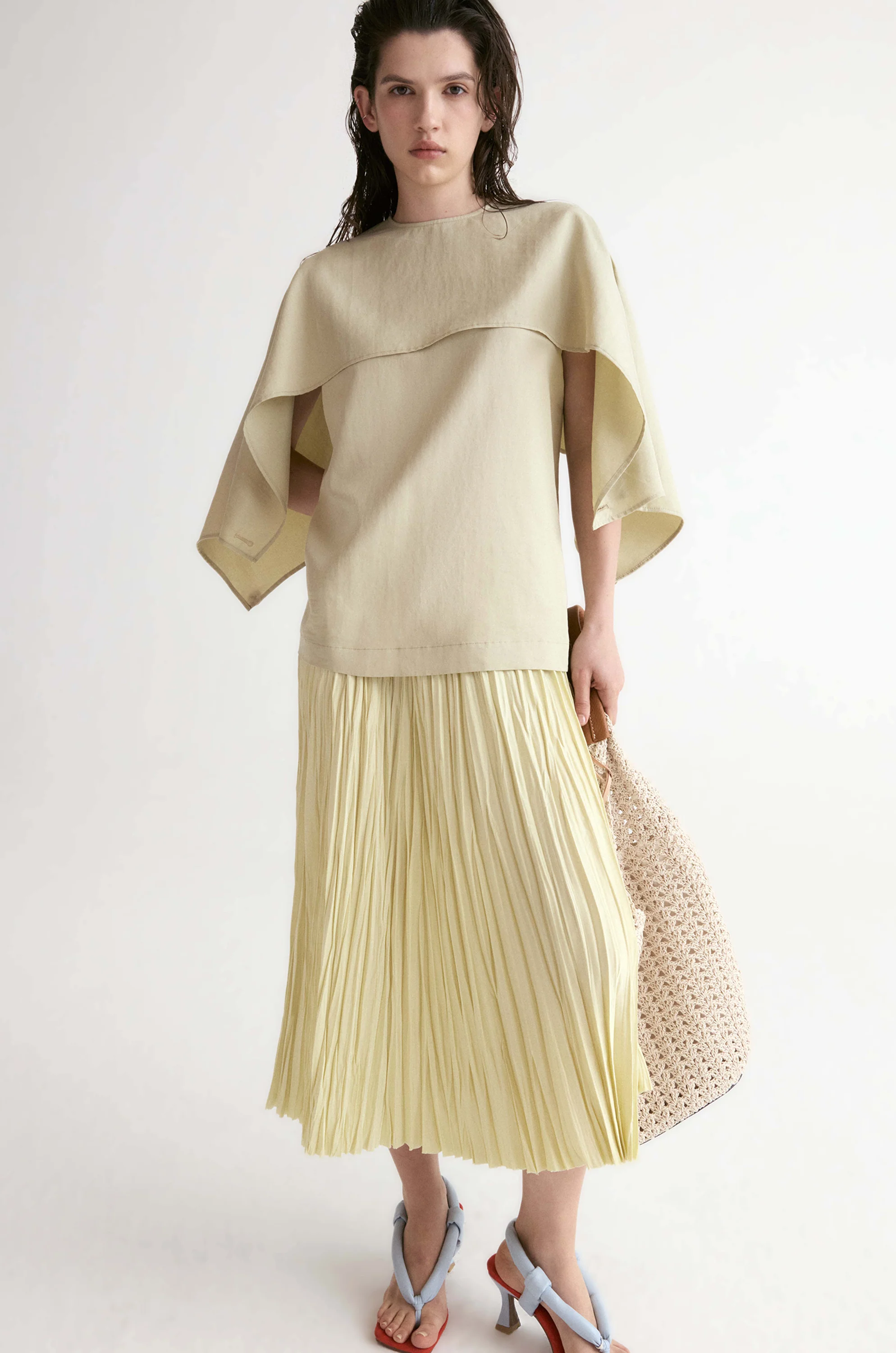 2Way Cape Top-Butter