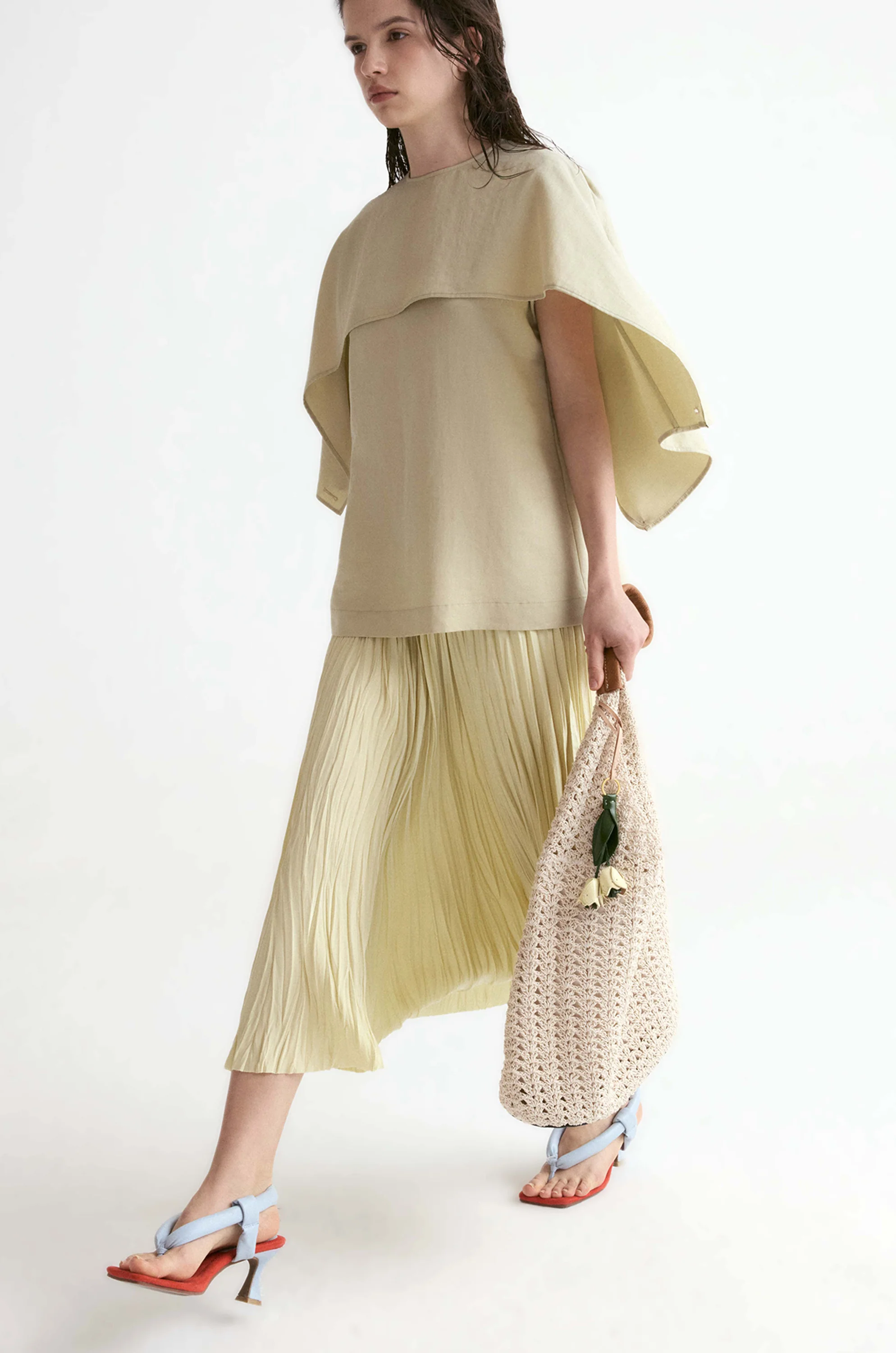2Way Cape Top-Butter - Image 3