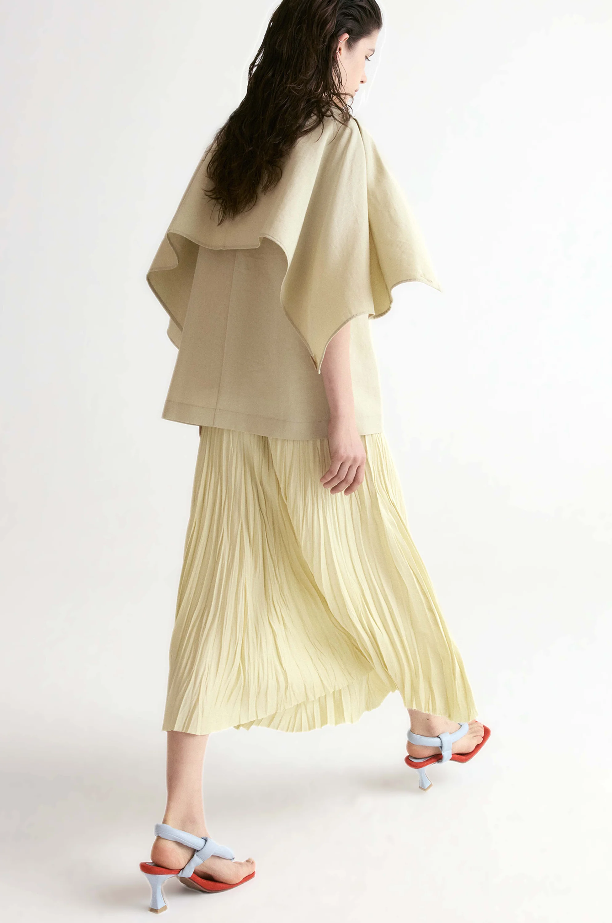 2Way Cape Top-Butter - Image 6