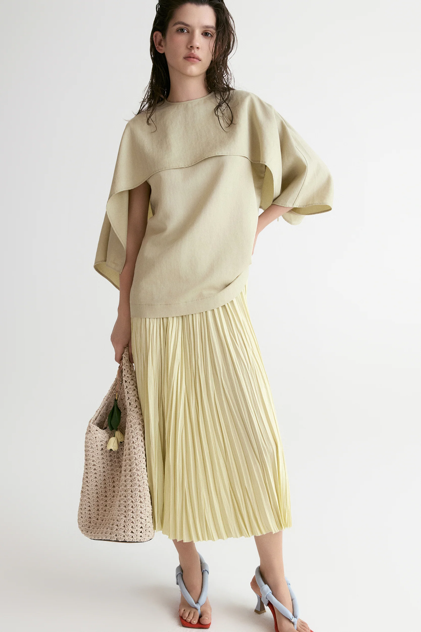 2Way Cape Top-Butter - Image 7