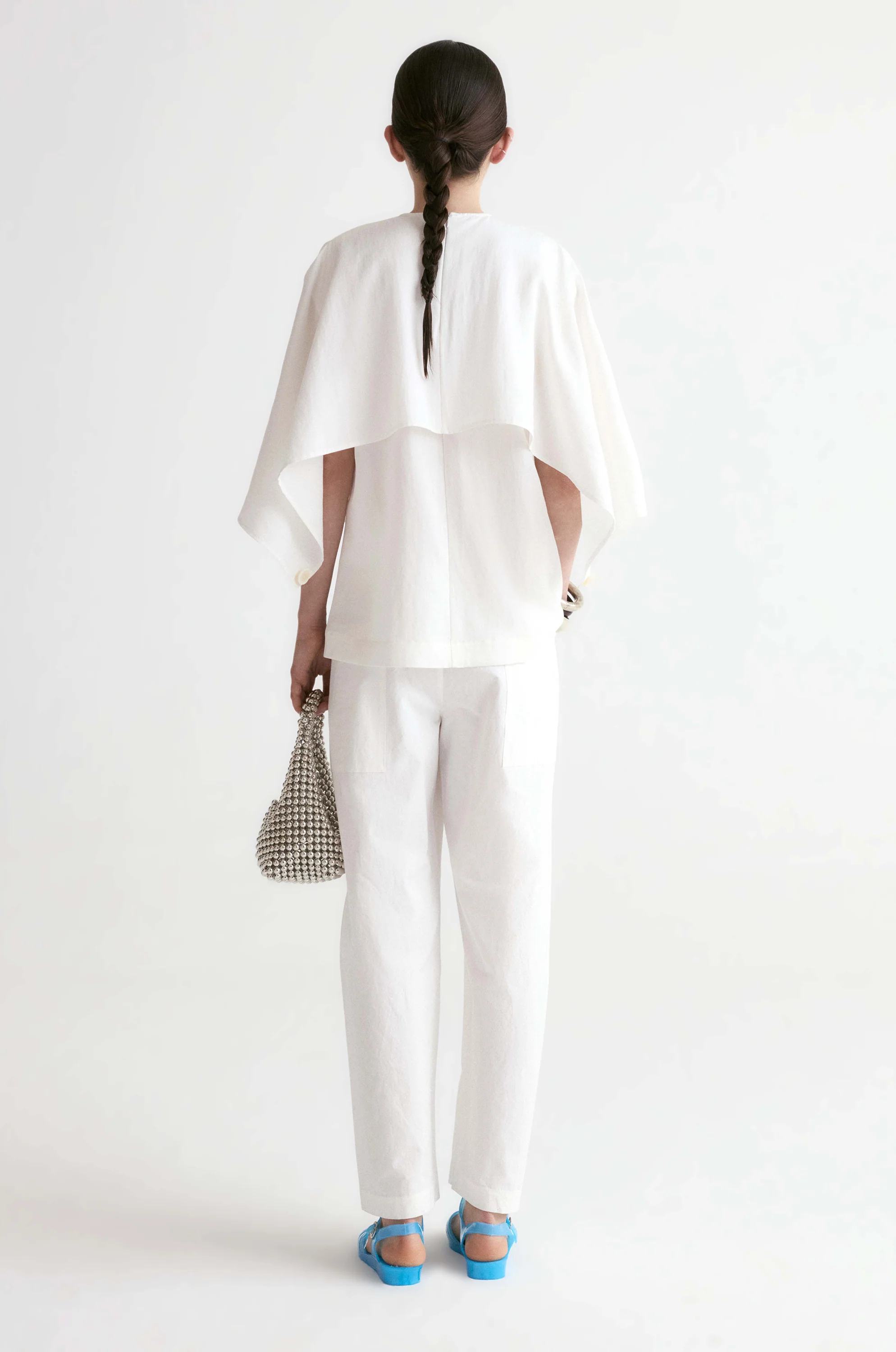 2Way Cape Top-White - Image 4