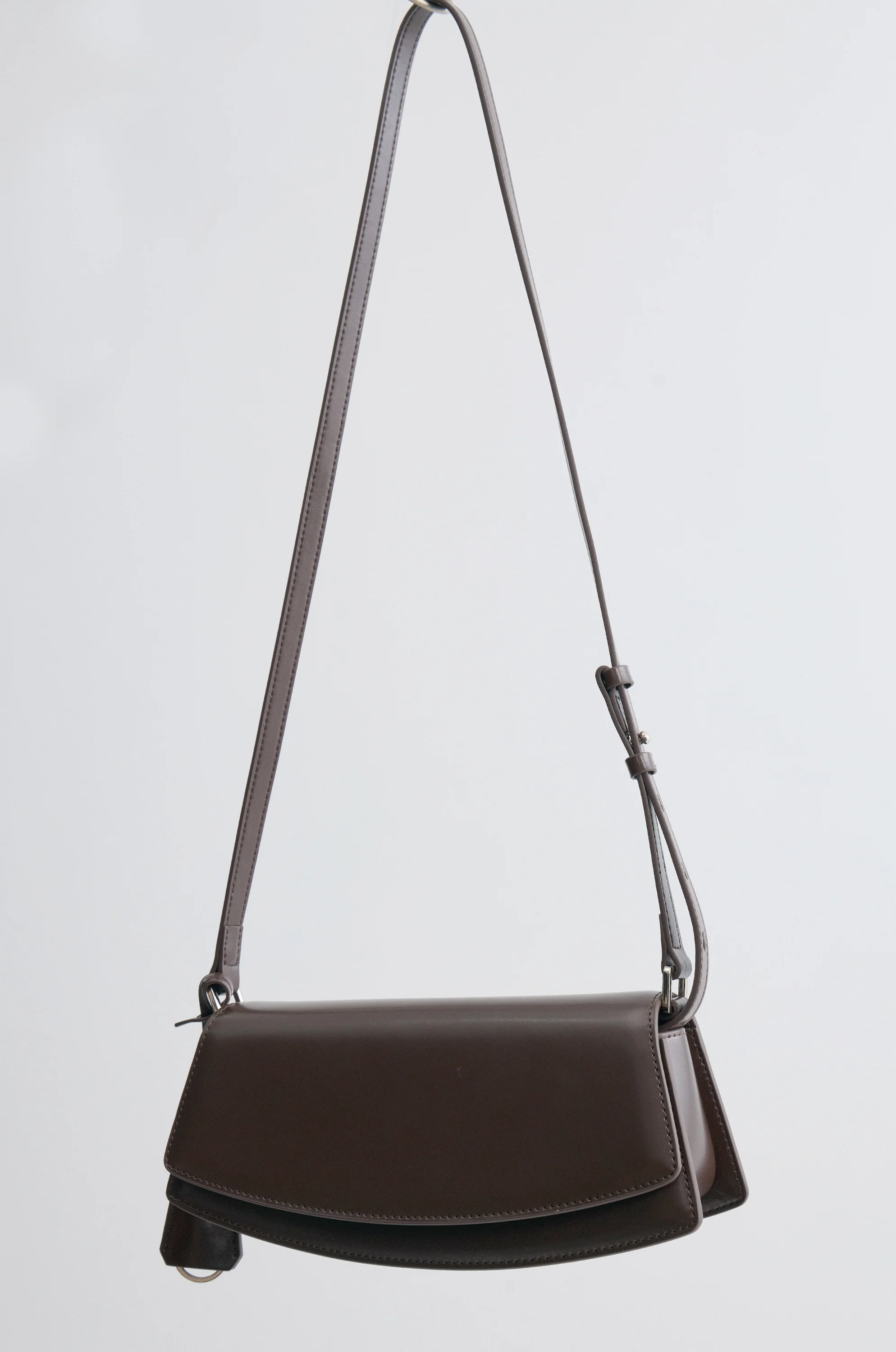 90s Utility Shoulder Bag Brown - Image 4