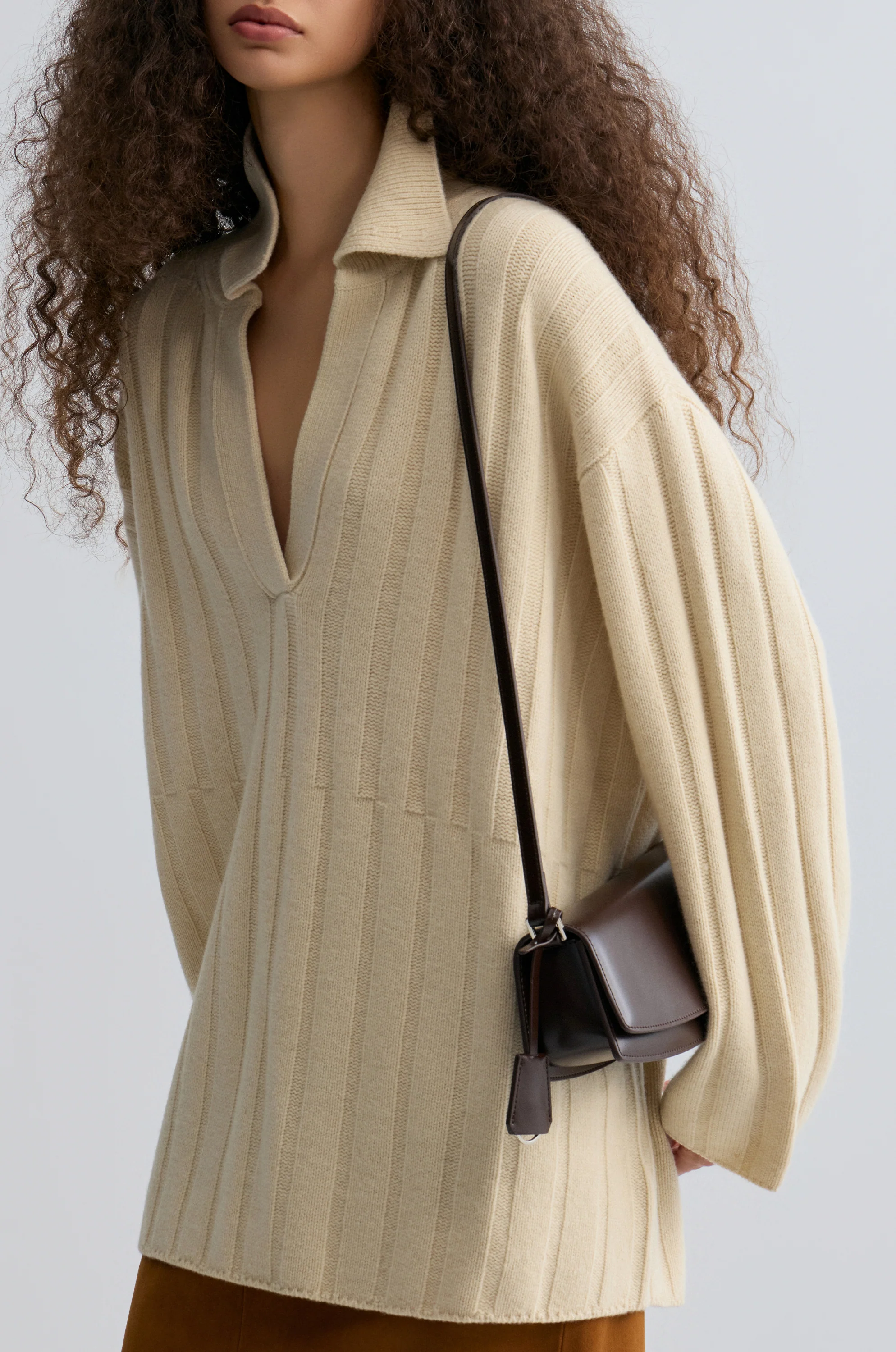 90s Utility Shoulder Bag Brown - Image 6