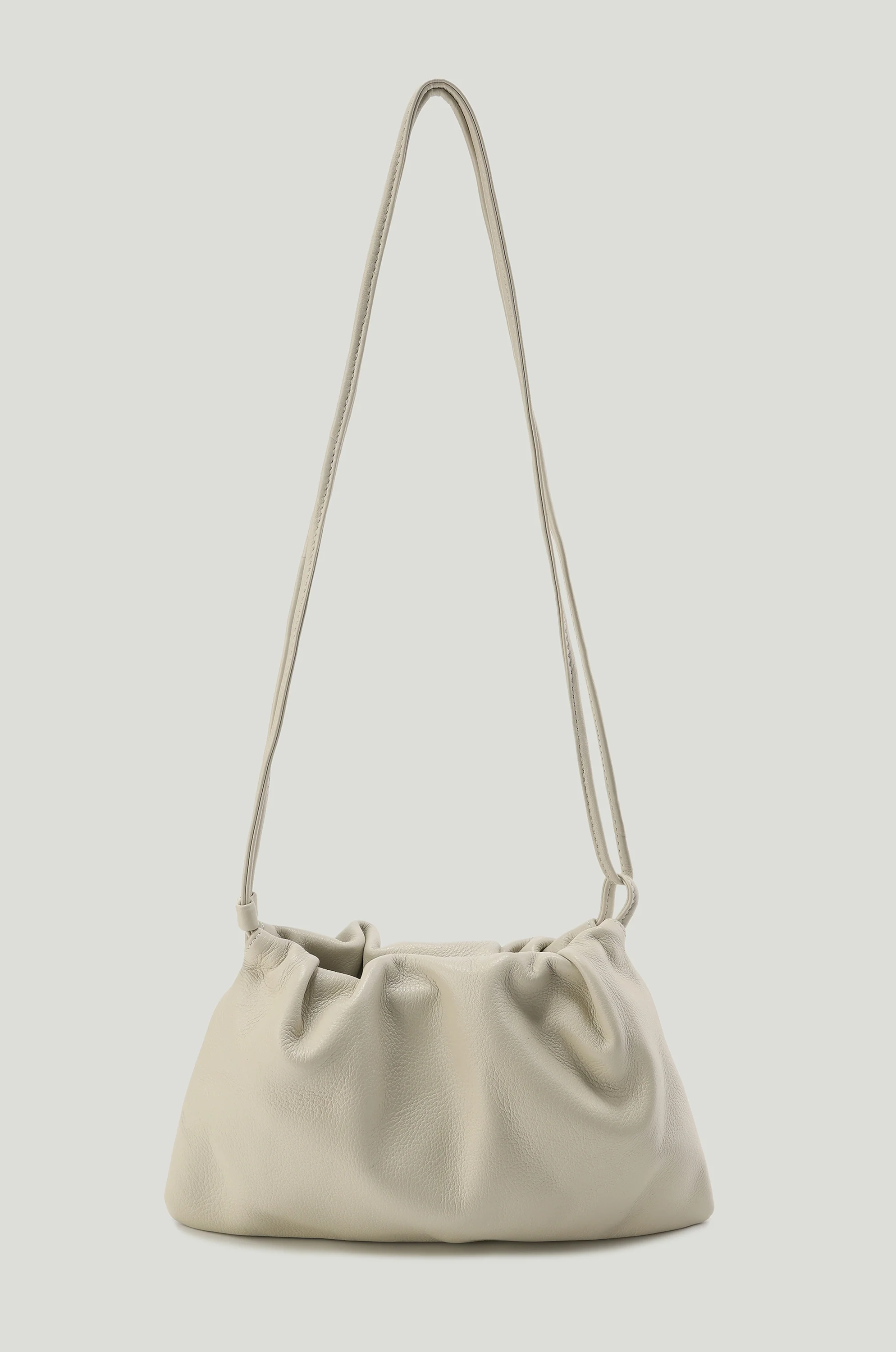 Adjustable  Mini Cloud Clutch Crème - Image 3