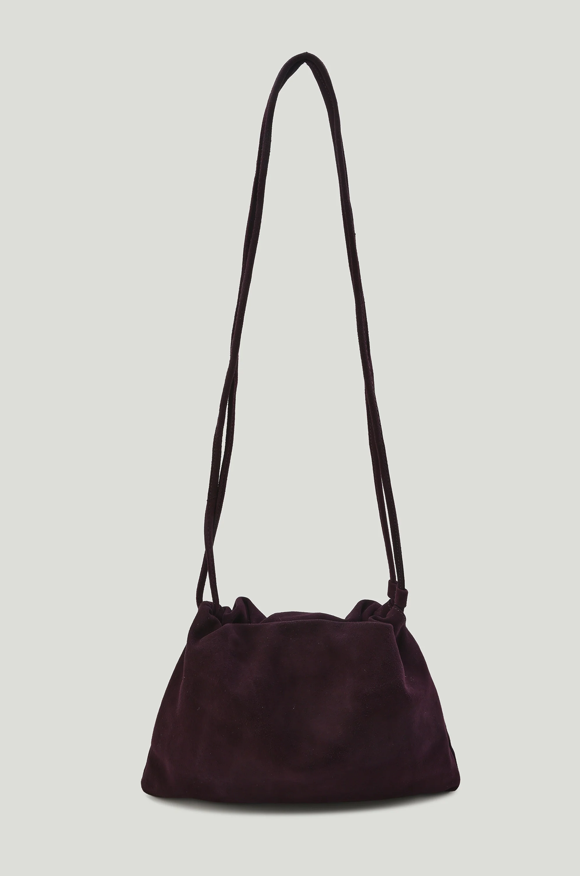 Adjustable  Mini Cloud Clutch Plum - Image 2