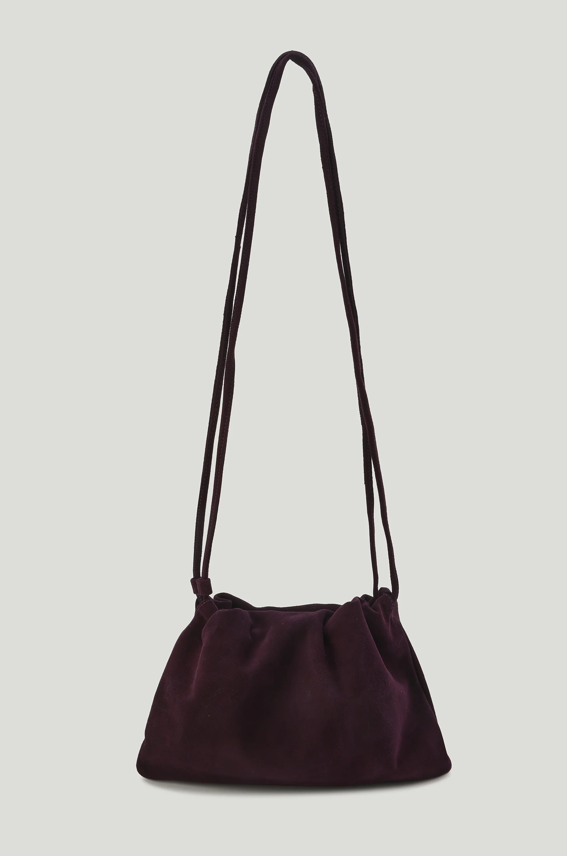 Adjustable  Mini Cloud Clutch Plum - Image 3