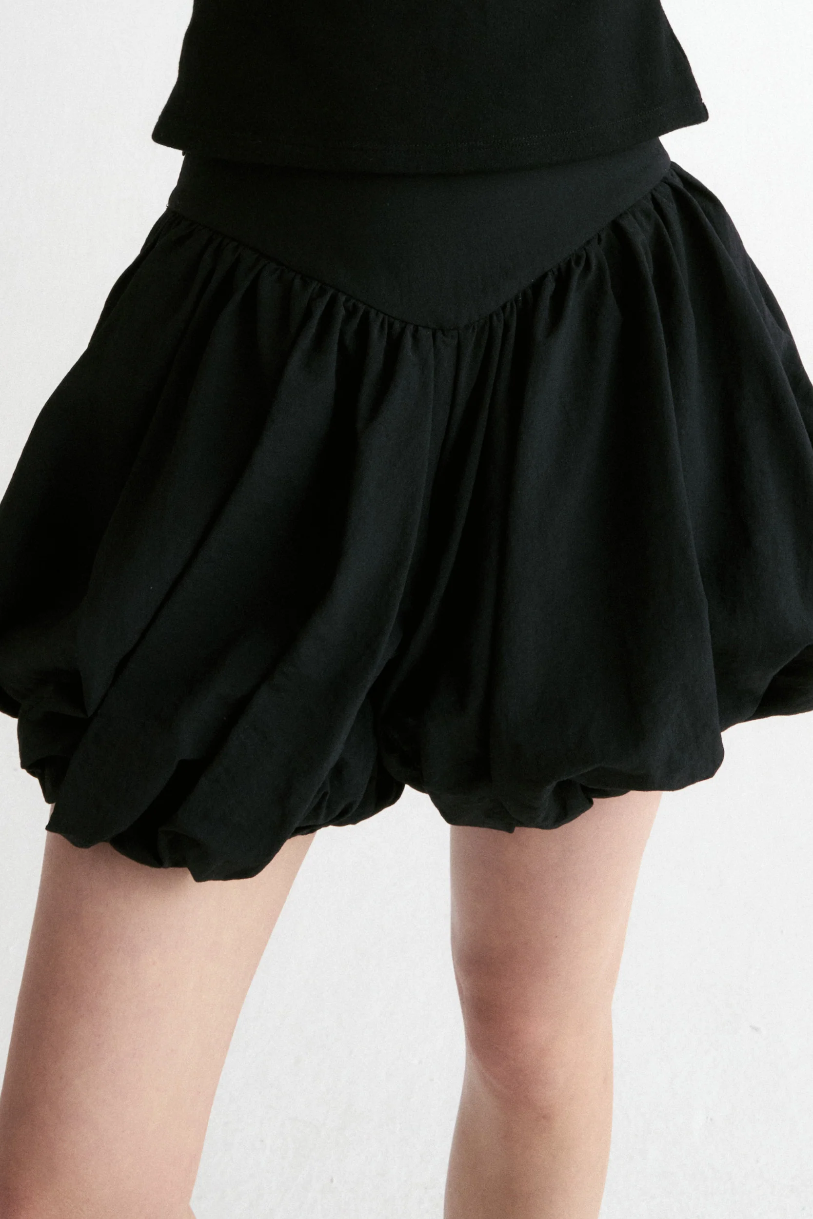 Amalfi Bubble Short-Black - Image 2
