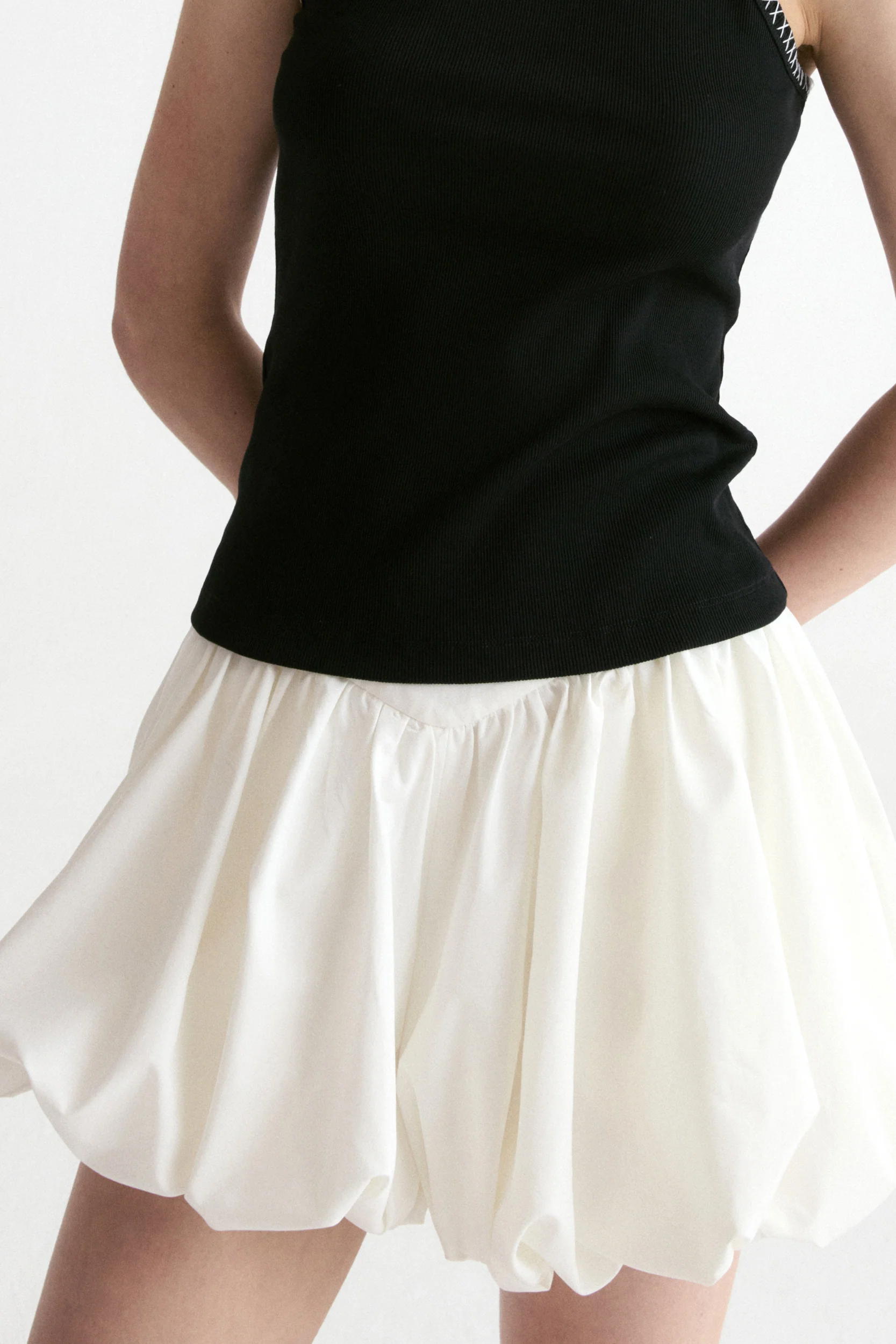 Amalfi Bubble Short-White - Image 2