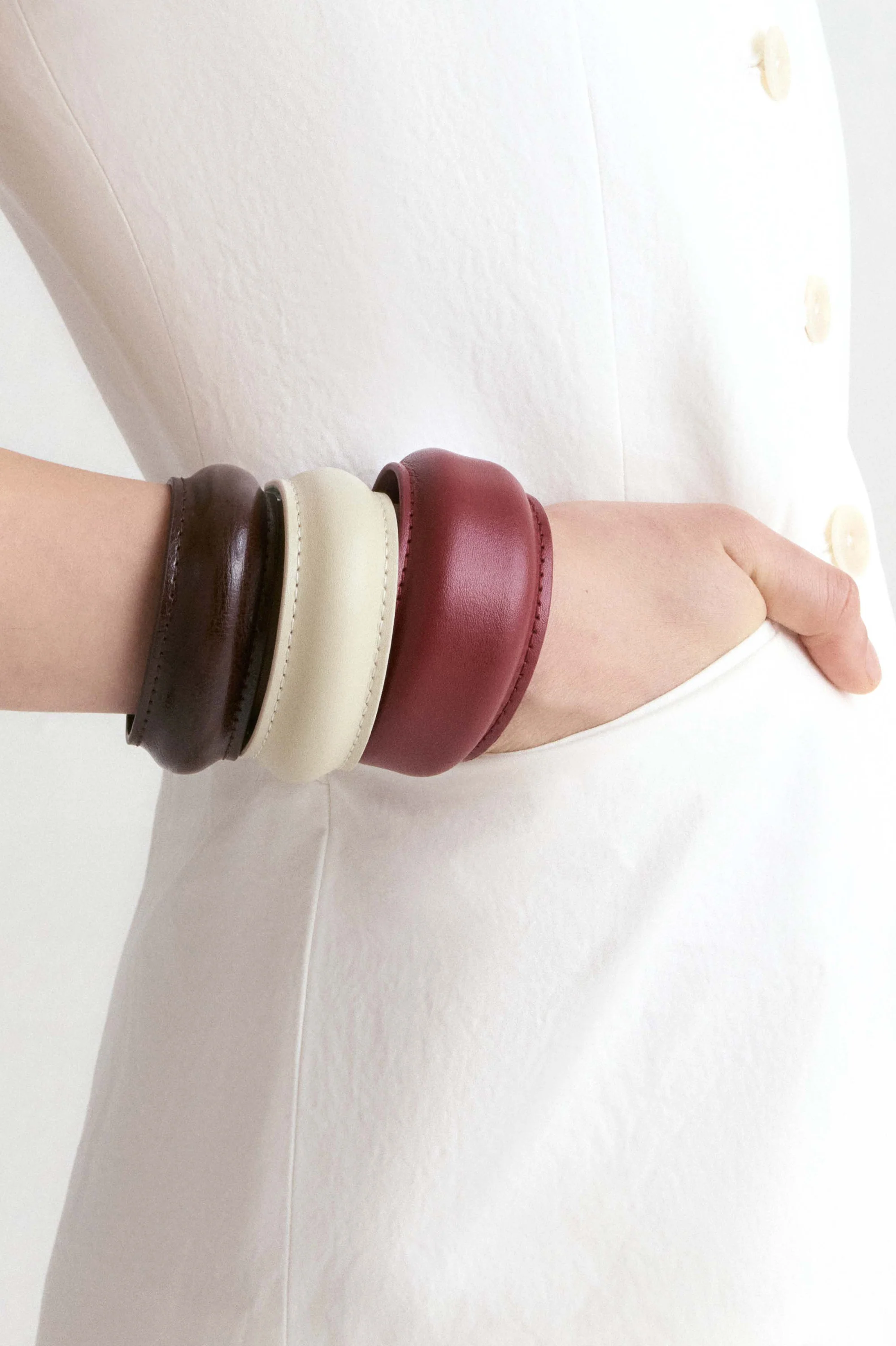 Atelier Leather Cuff - Image 3