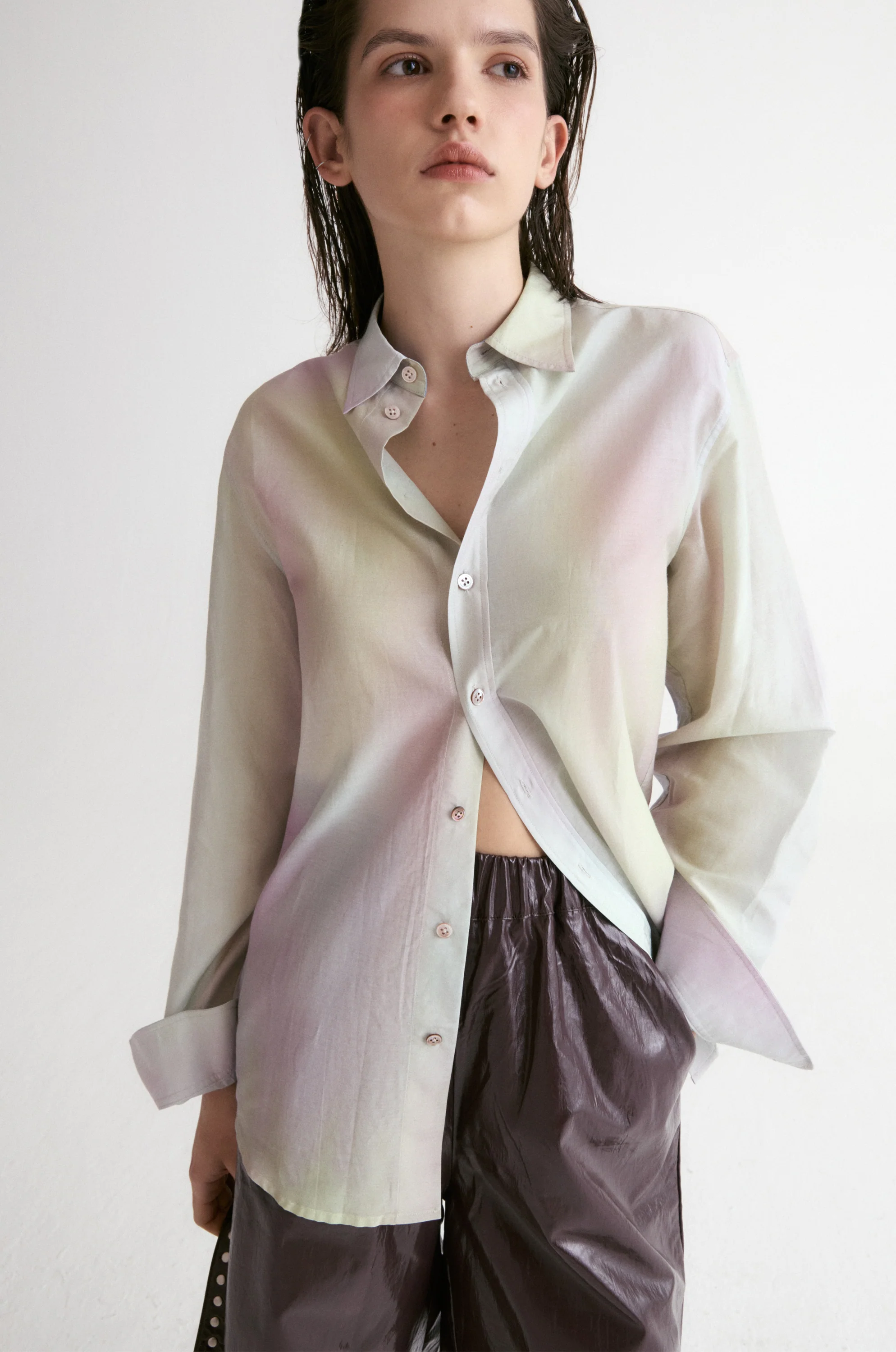 Aurora Silk Cotton Shirt - Image 5