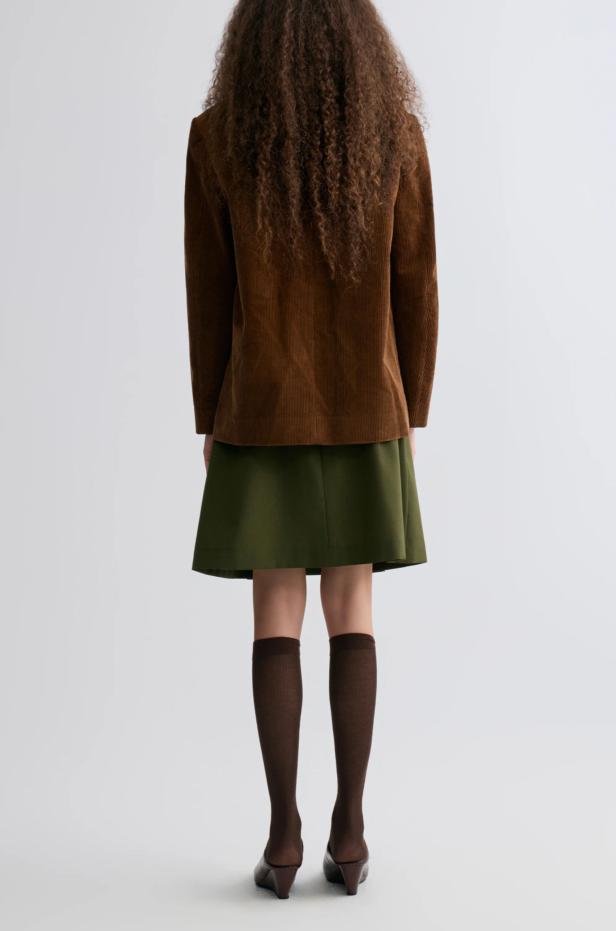 Boxy Corduroy Blazer - Image 4