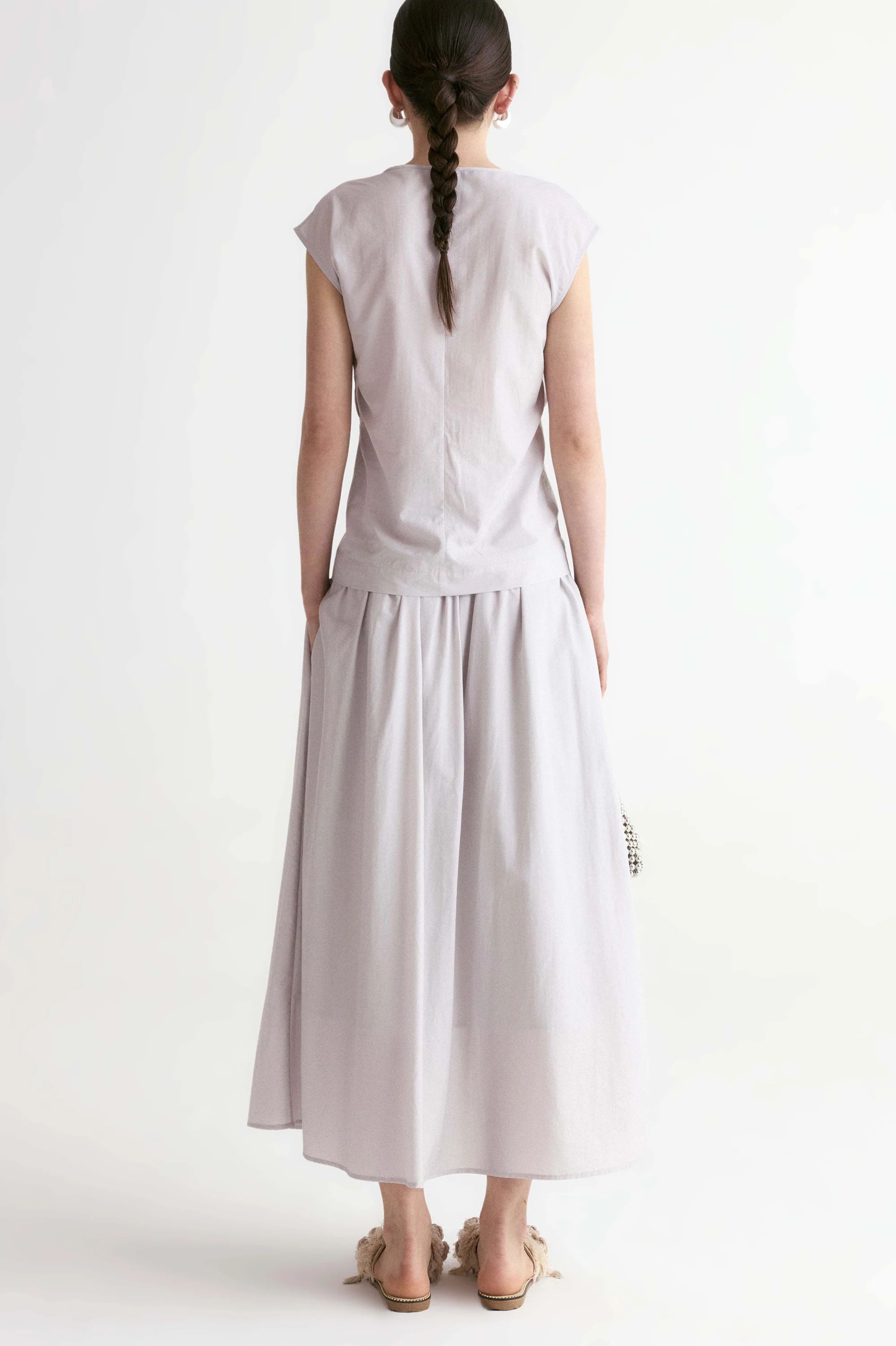 Breeze Full Skirt-Dusty Mauve - Image 5