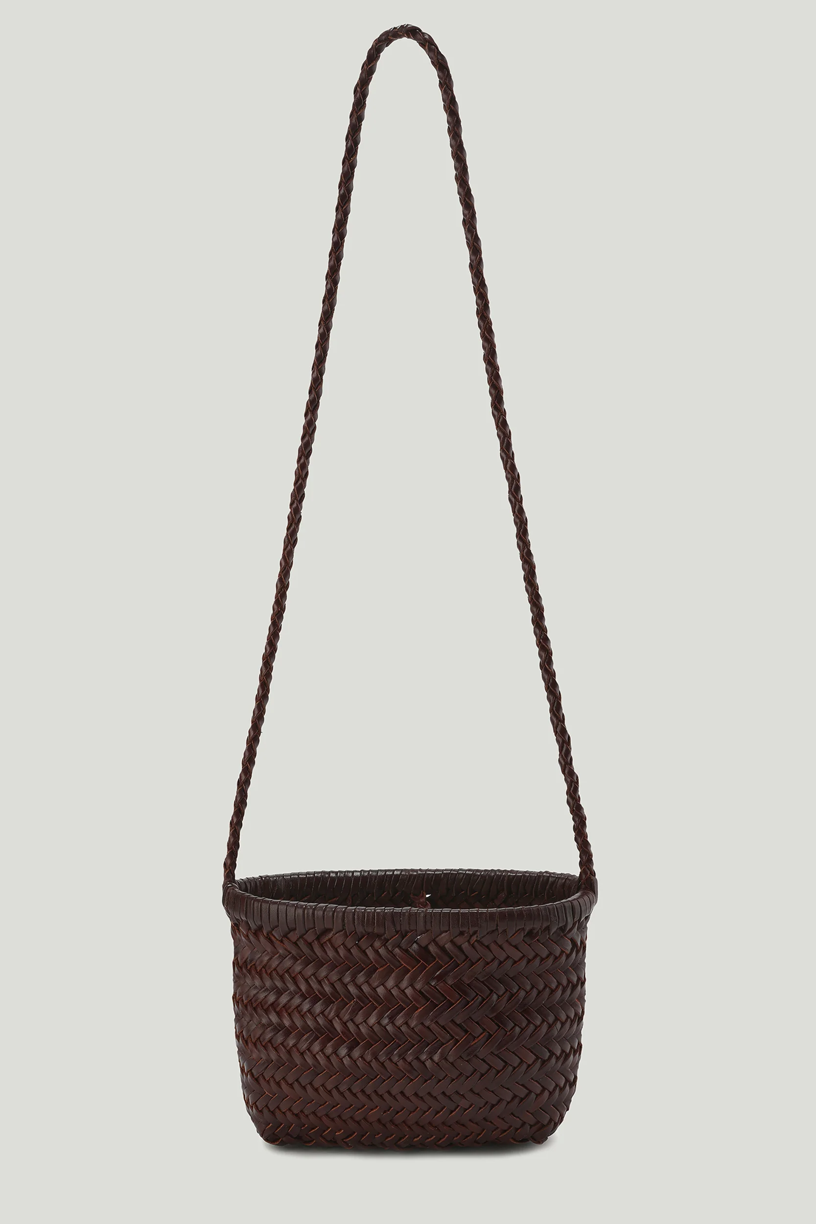 Brise Woven Small Cabas Brown - Image 2