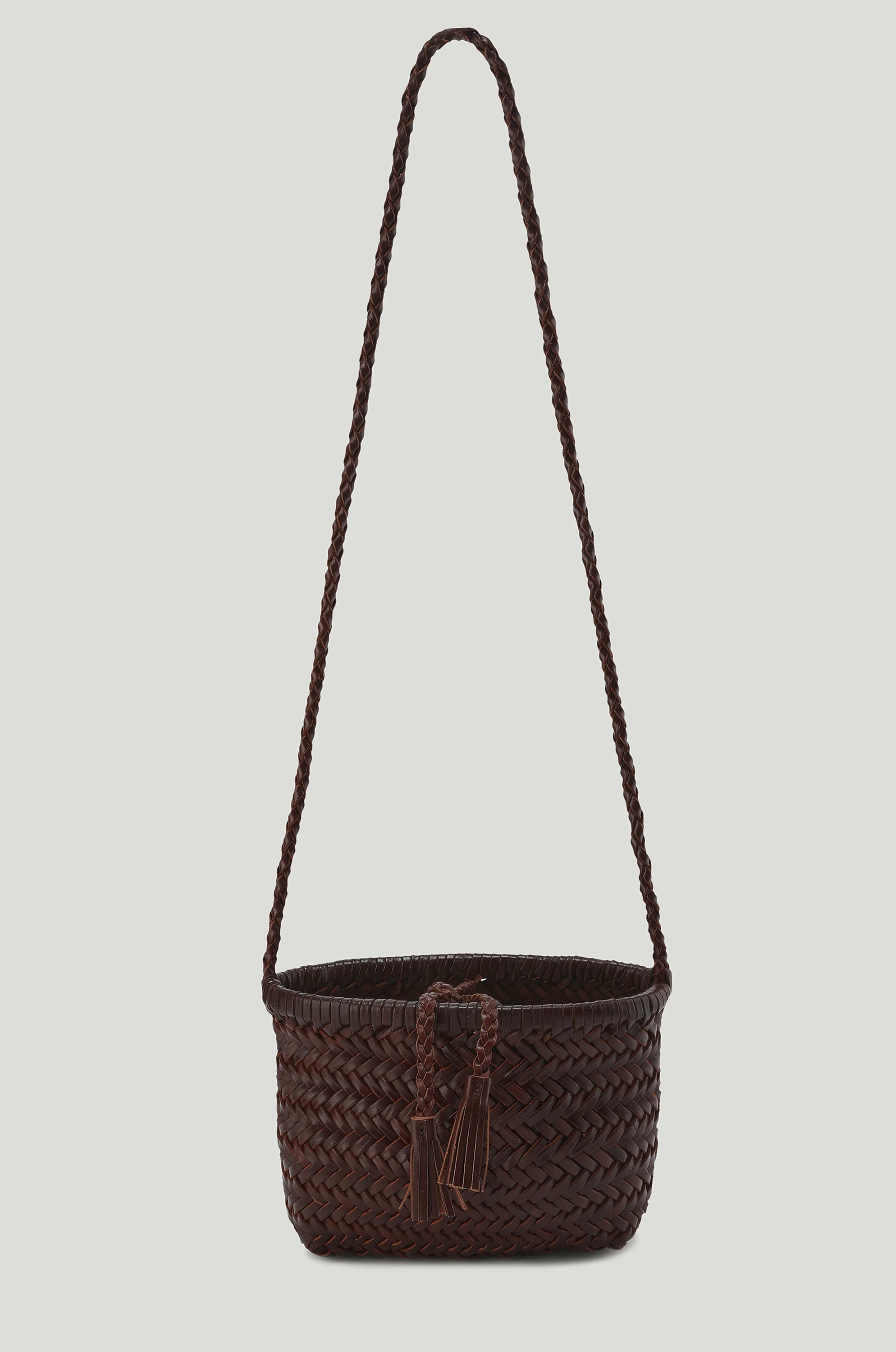 Brise Woven Small Cabas Brown - Image 3
