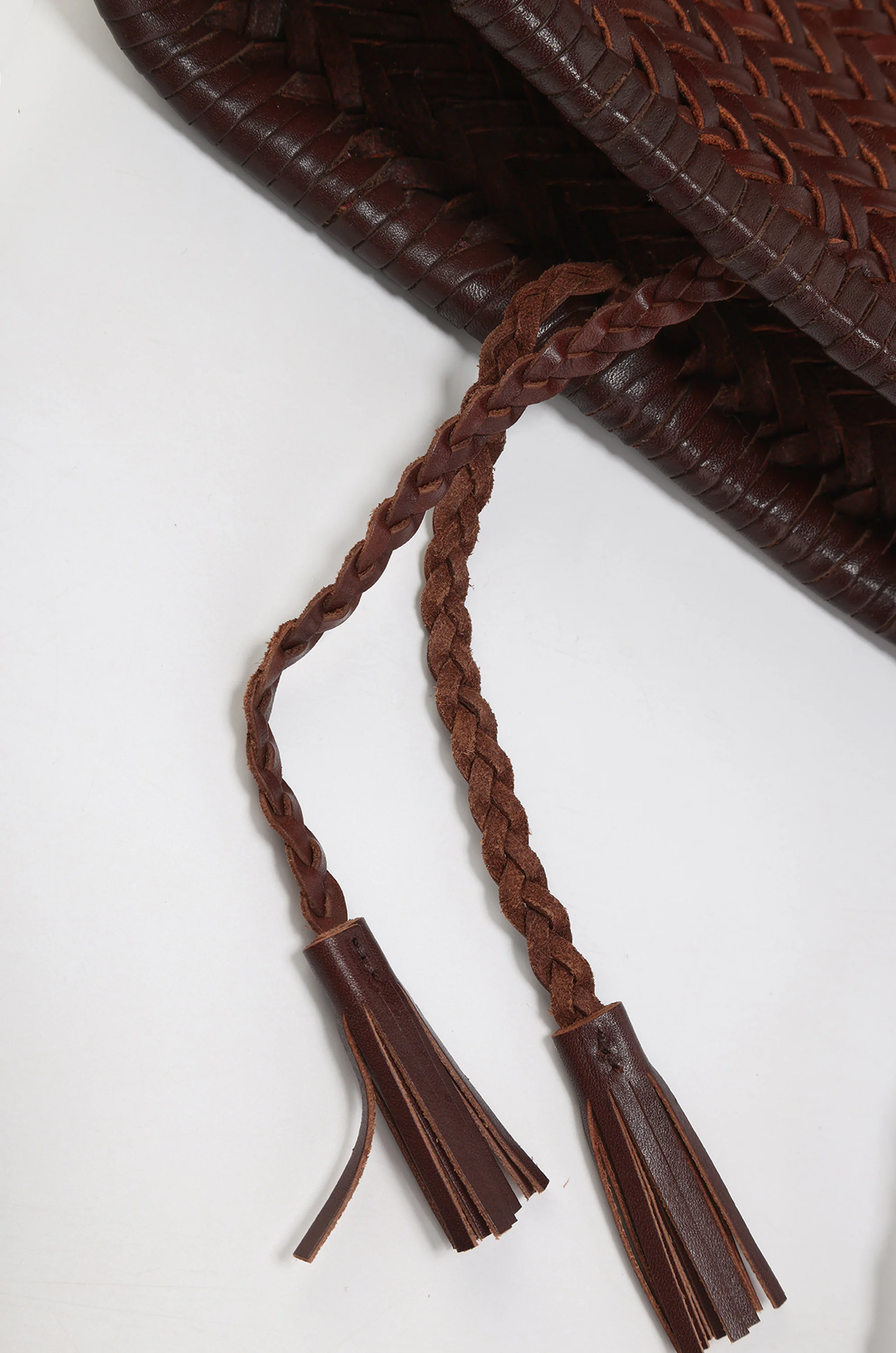 Brise Woven Small Cabas Brown - Image 6