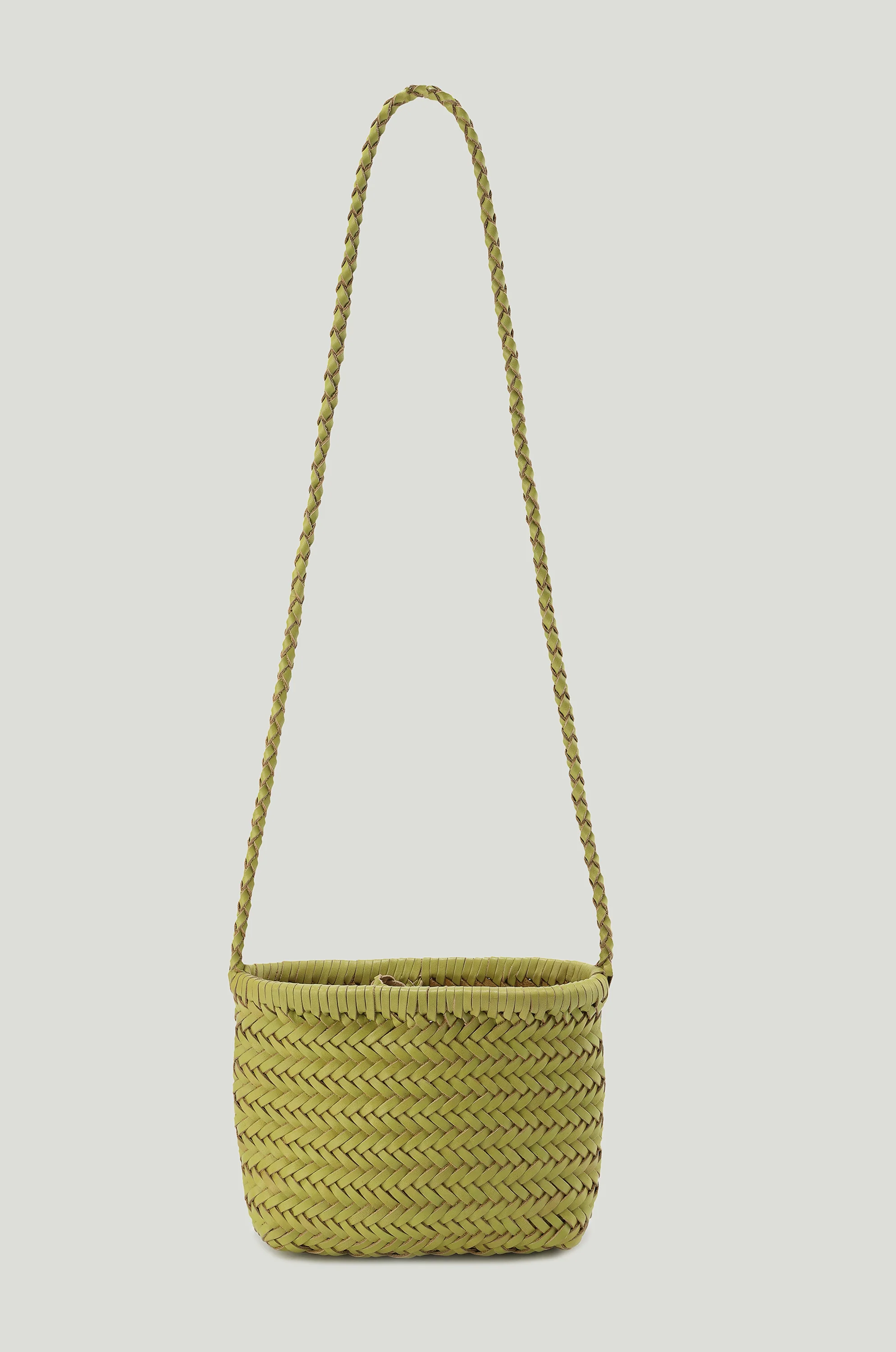 Brise Woven Small Cabas Lemon - Image 2