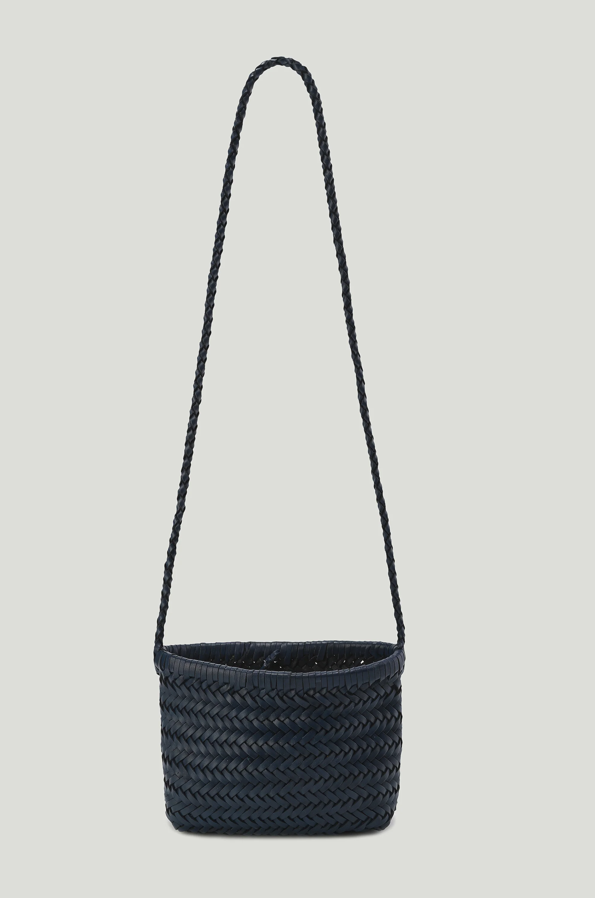 Brise Woven Small Cabas Navy - Image 4
