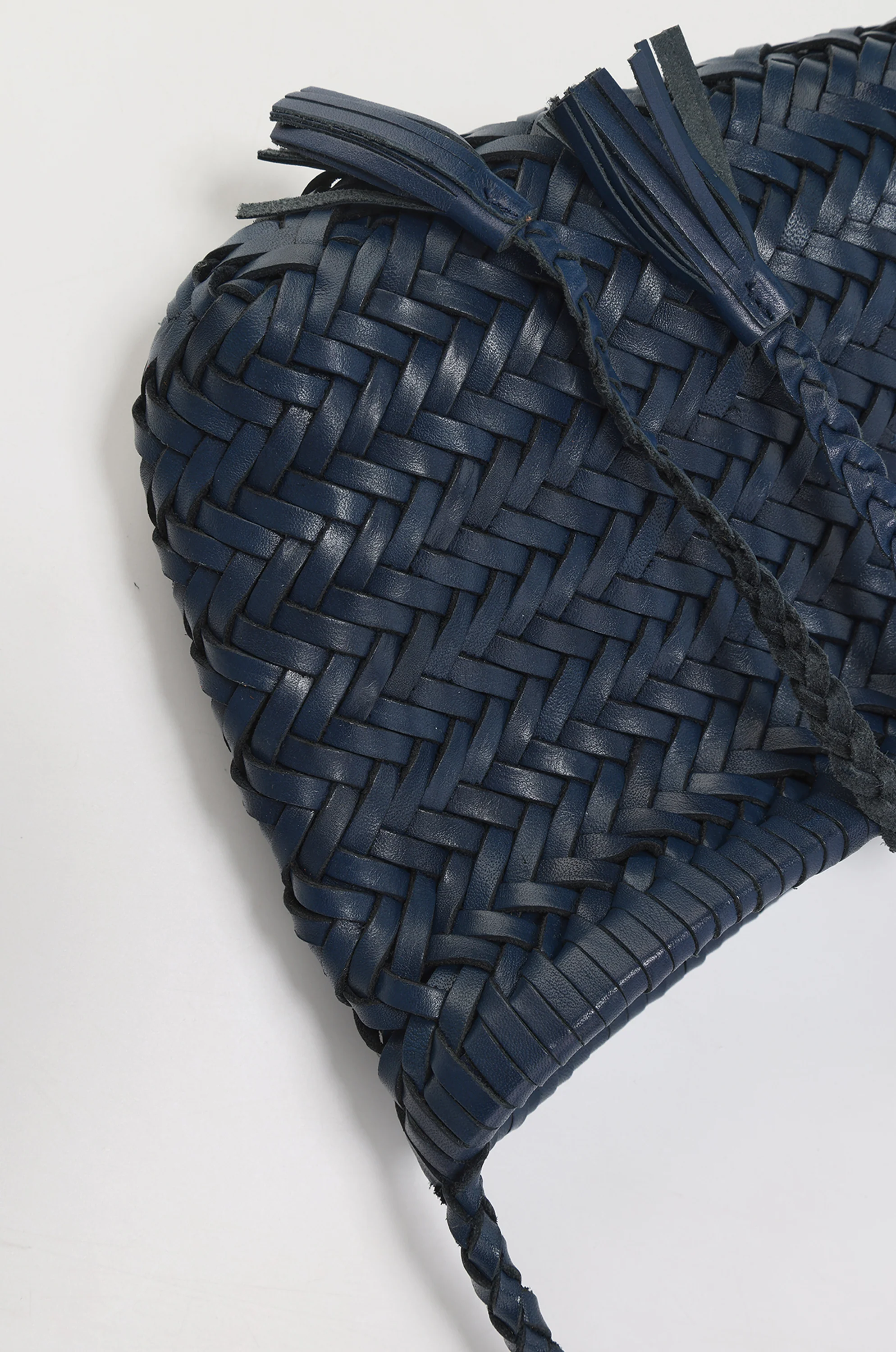 Brise Woven Small Cabas Navy - Image 5