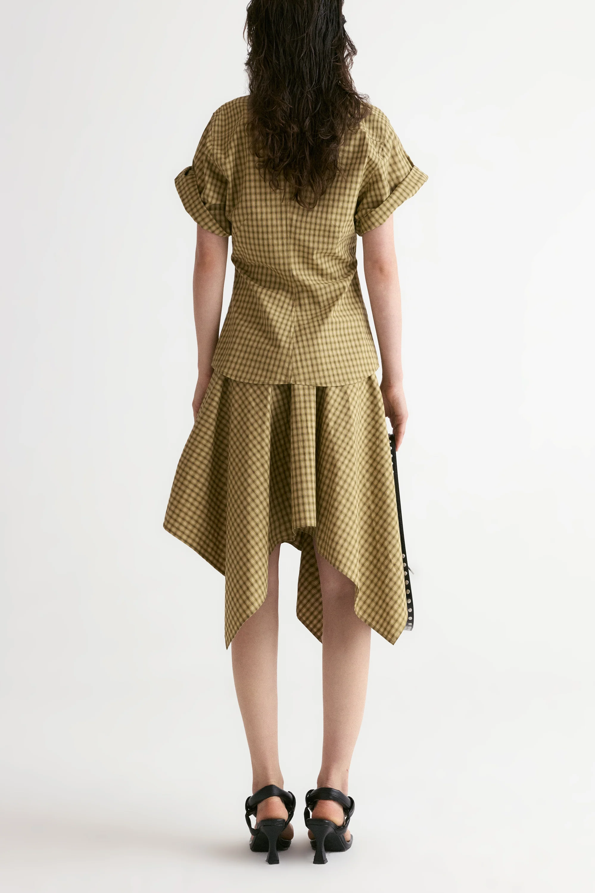 Carnaby Checked Skirt - Image 3