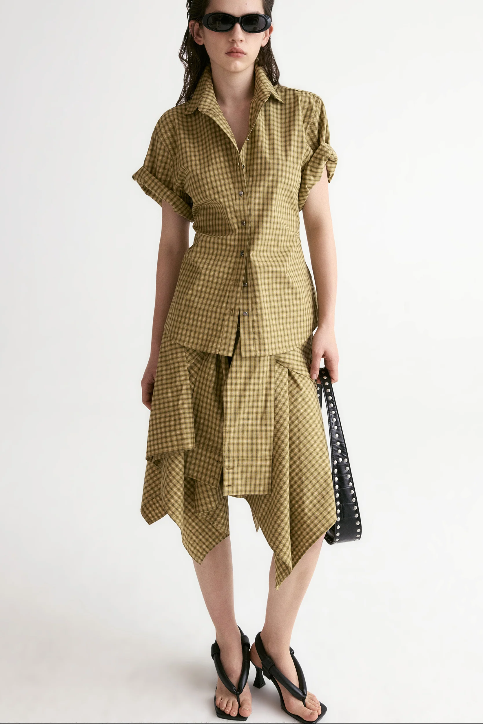 Carnaby Checked Skirt - Image 5