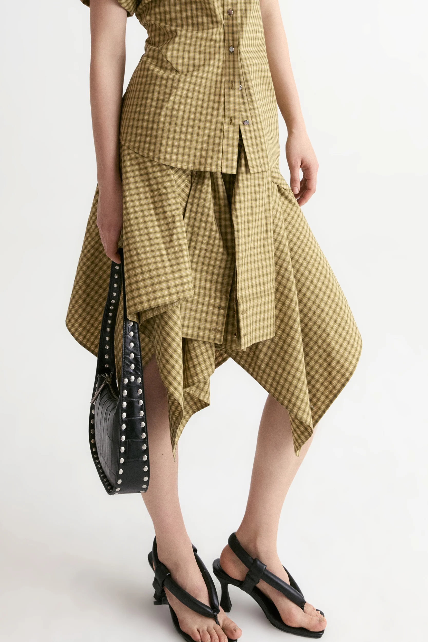 Carnaby Checked Skirt - Image 6