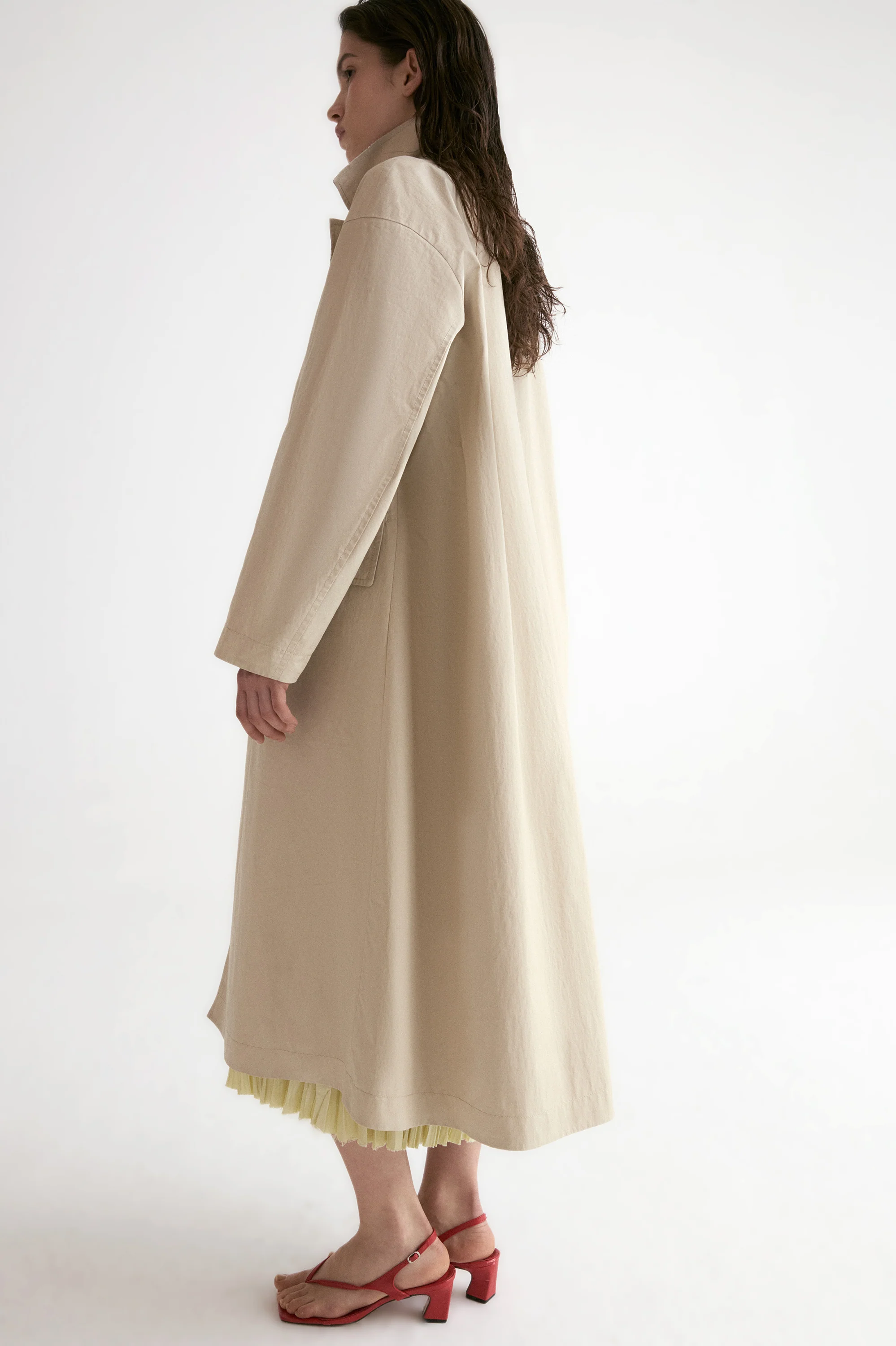 Cherbourg Reversible Trench Coat - Image 7