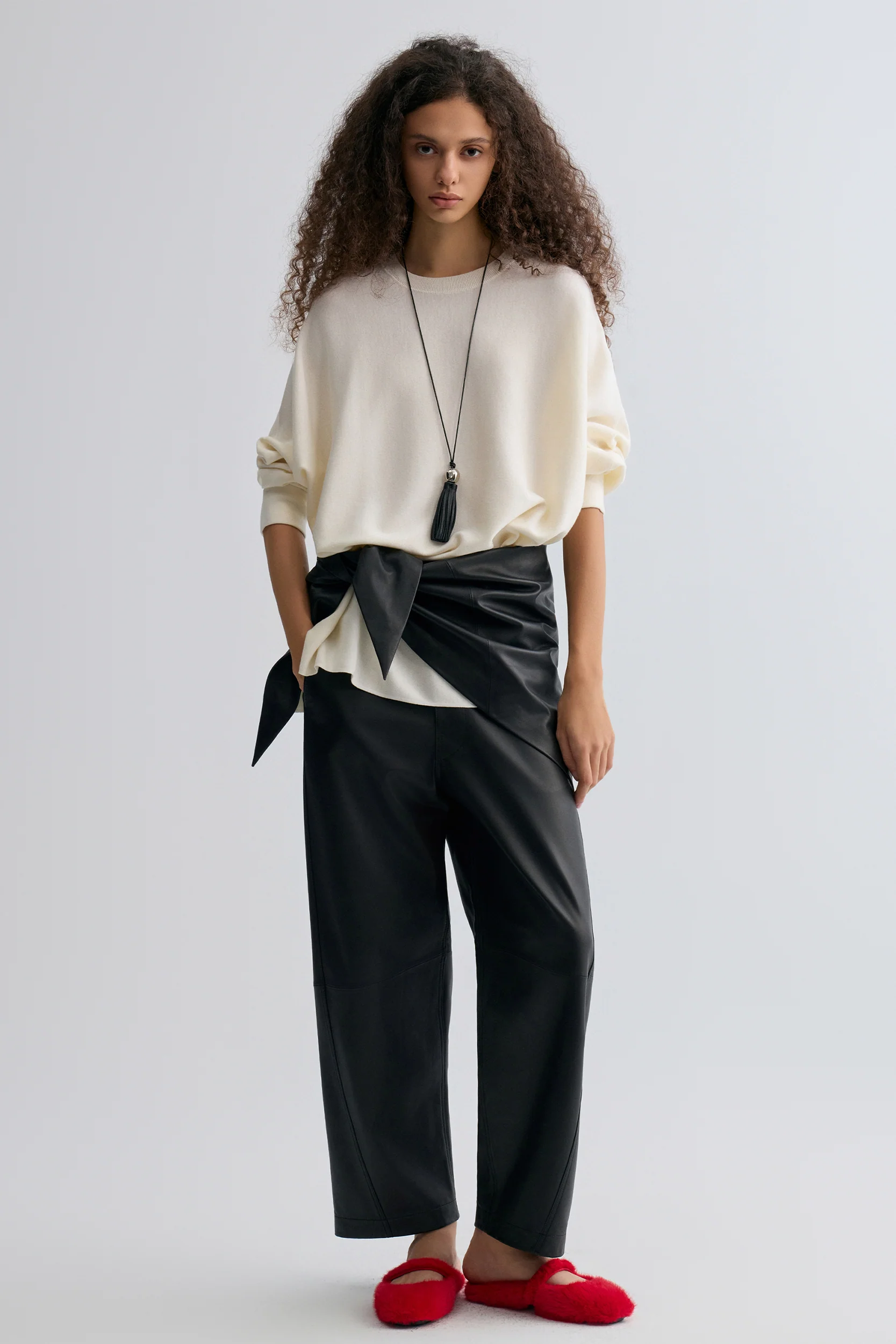 Cozy Merino Wool Sweater Cream
