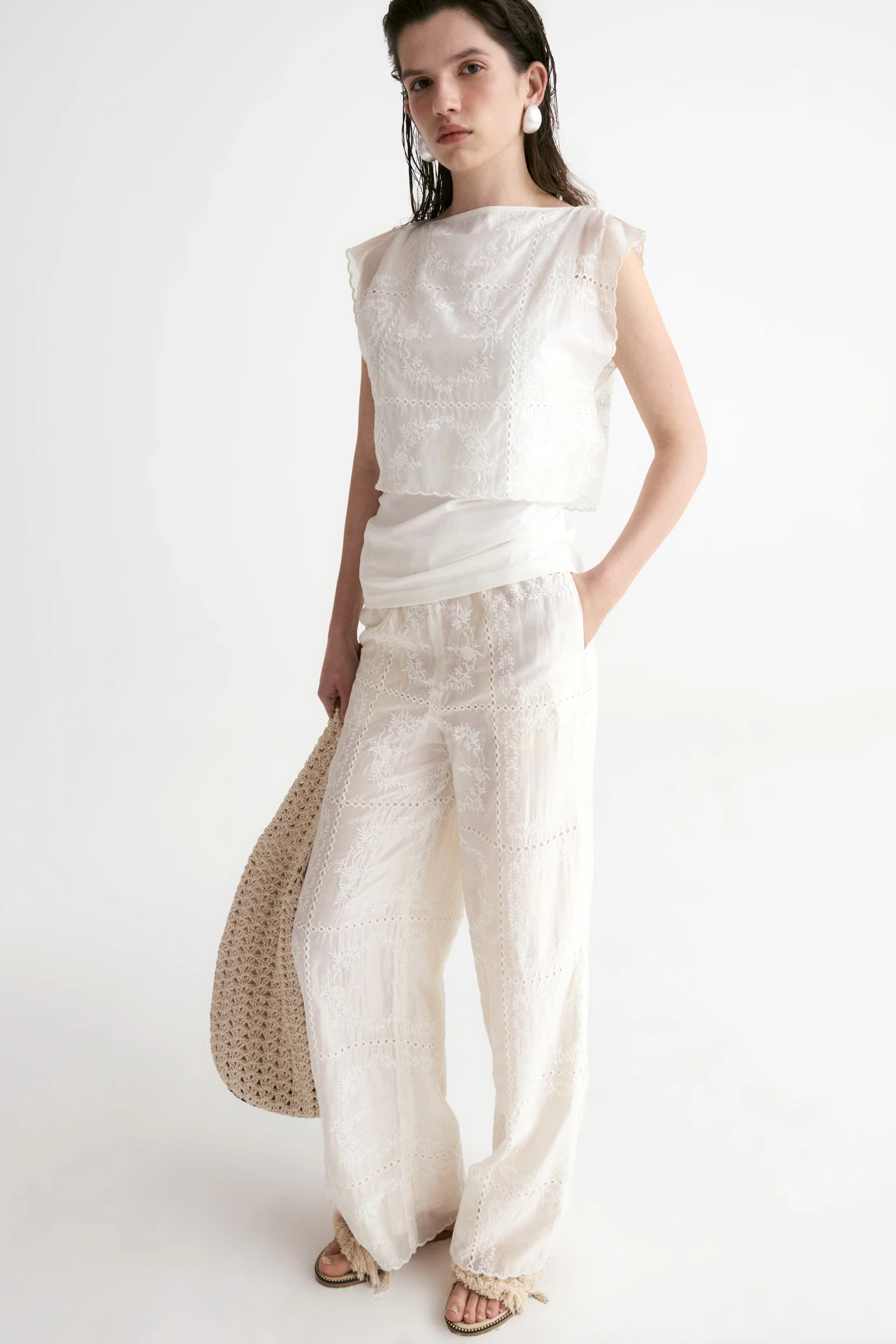 Cutwork Embroidery Top - Image 2