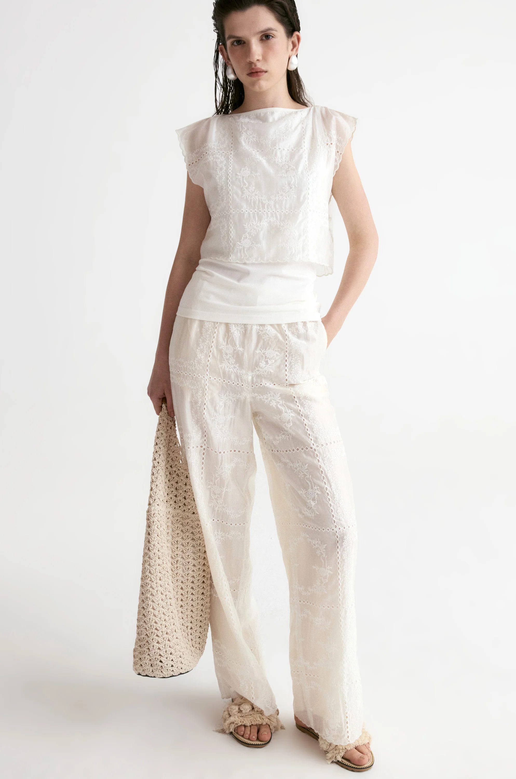 Cutwork Embroidery Top - Image 4
