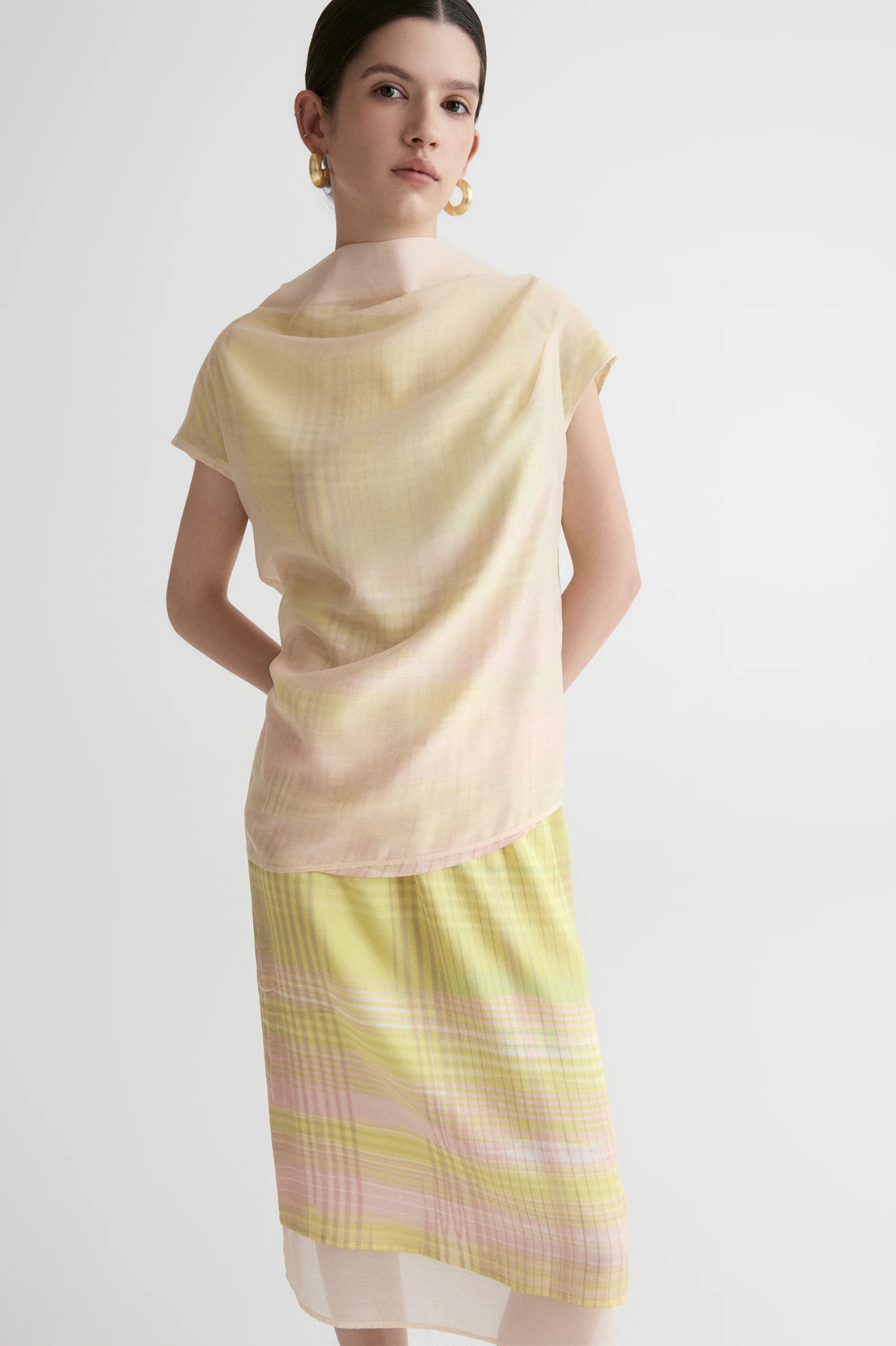 Daffodil Draped Layer Top - Image 7