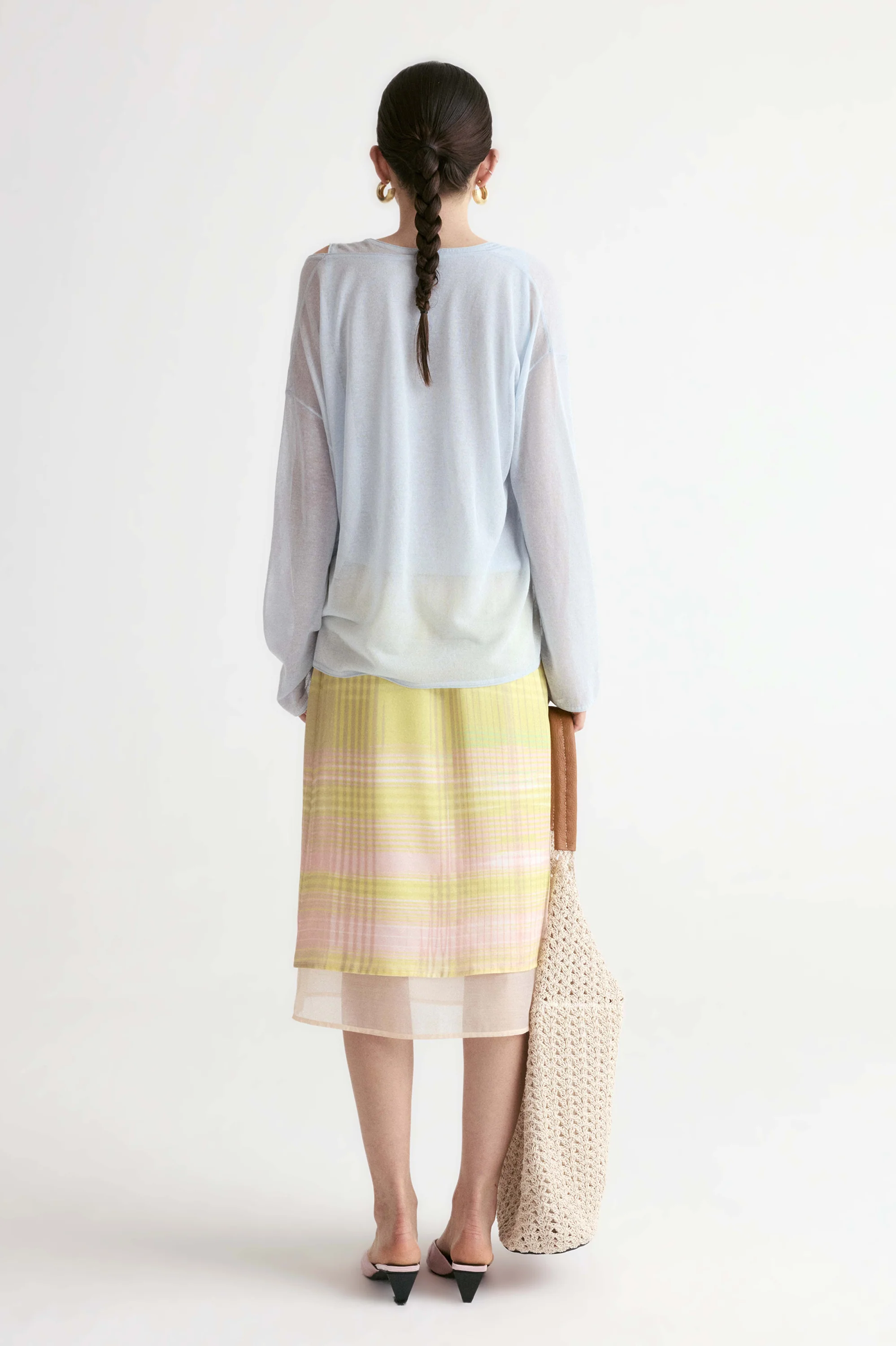 Daffodil Layer Pencil Skirt - Image 4