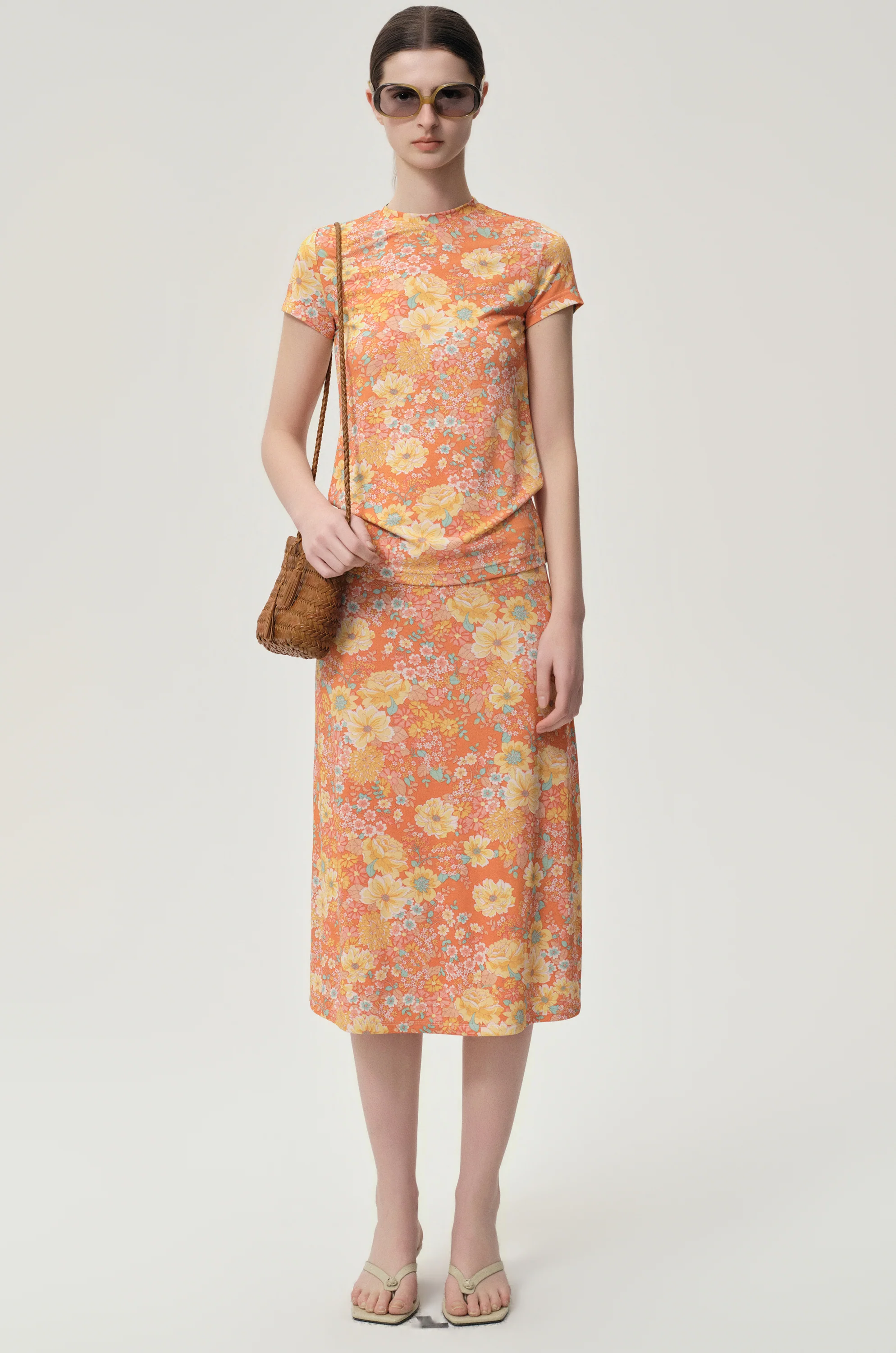 Daisy Viscose Jersey T-shirt - Image 3