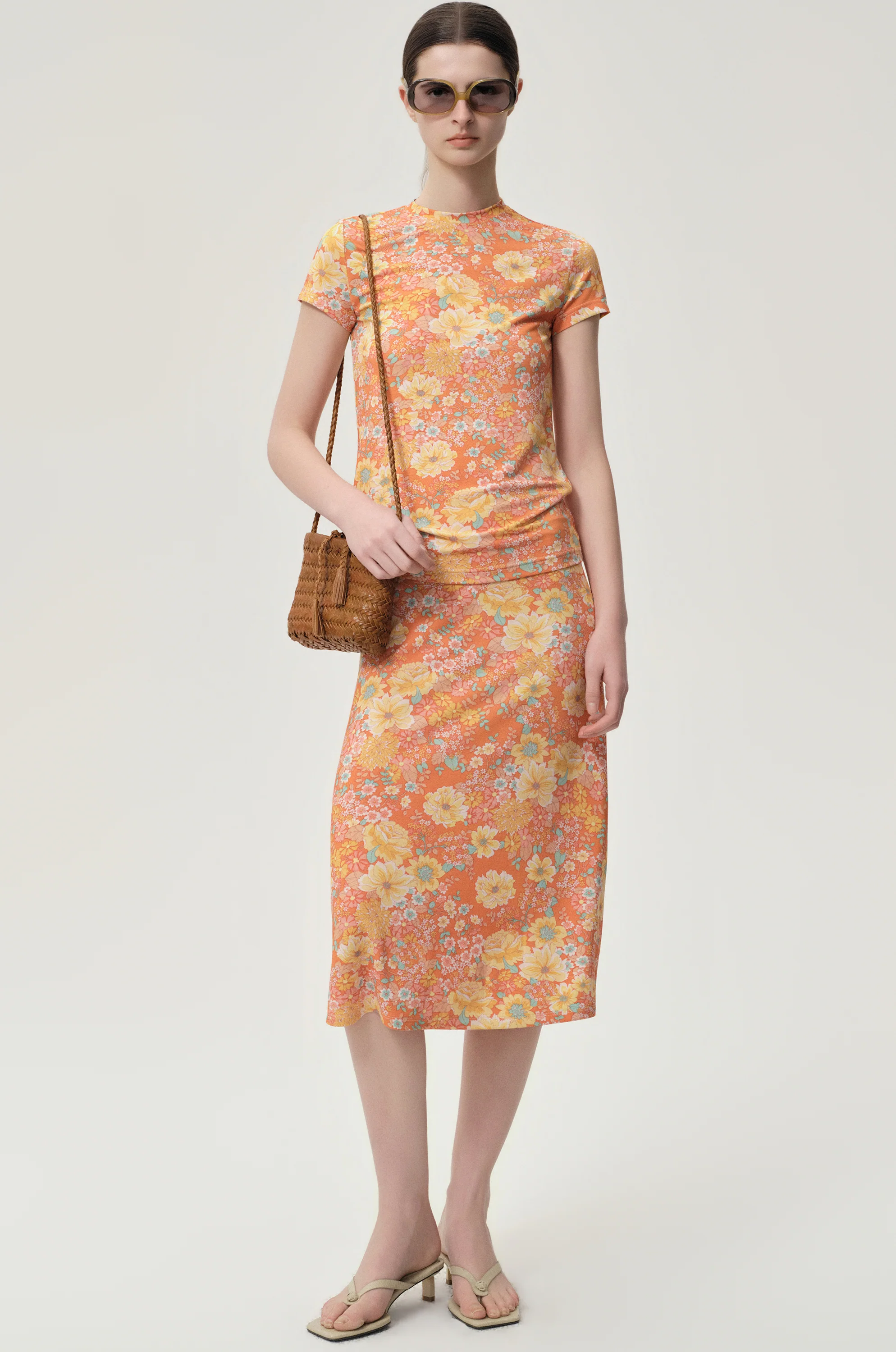 Daisy Viscose Jersey T-shirt - Image 6