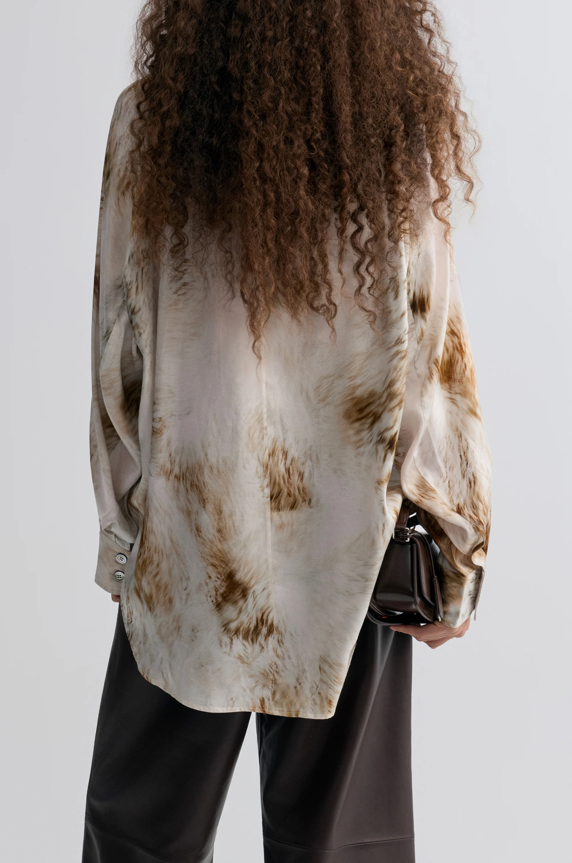 Fur Print Blouse - Image 10