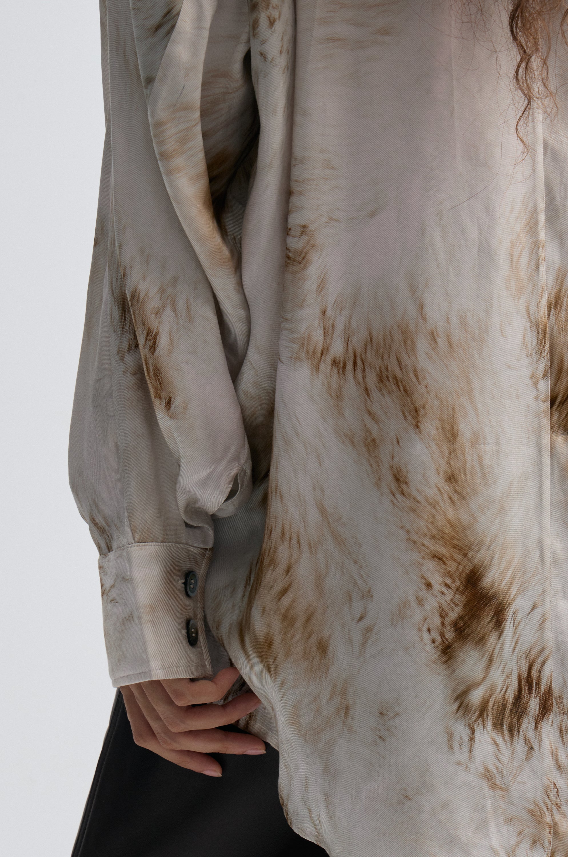 Fur Print Blouse - Image 12