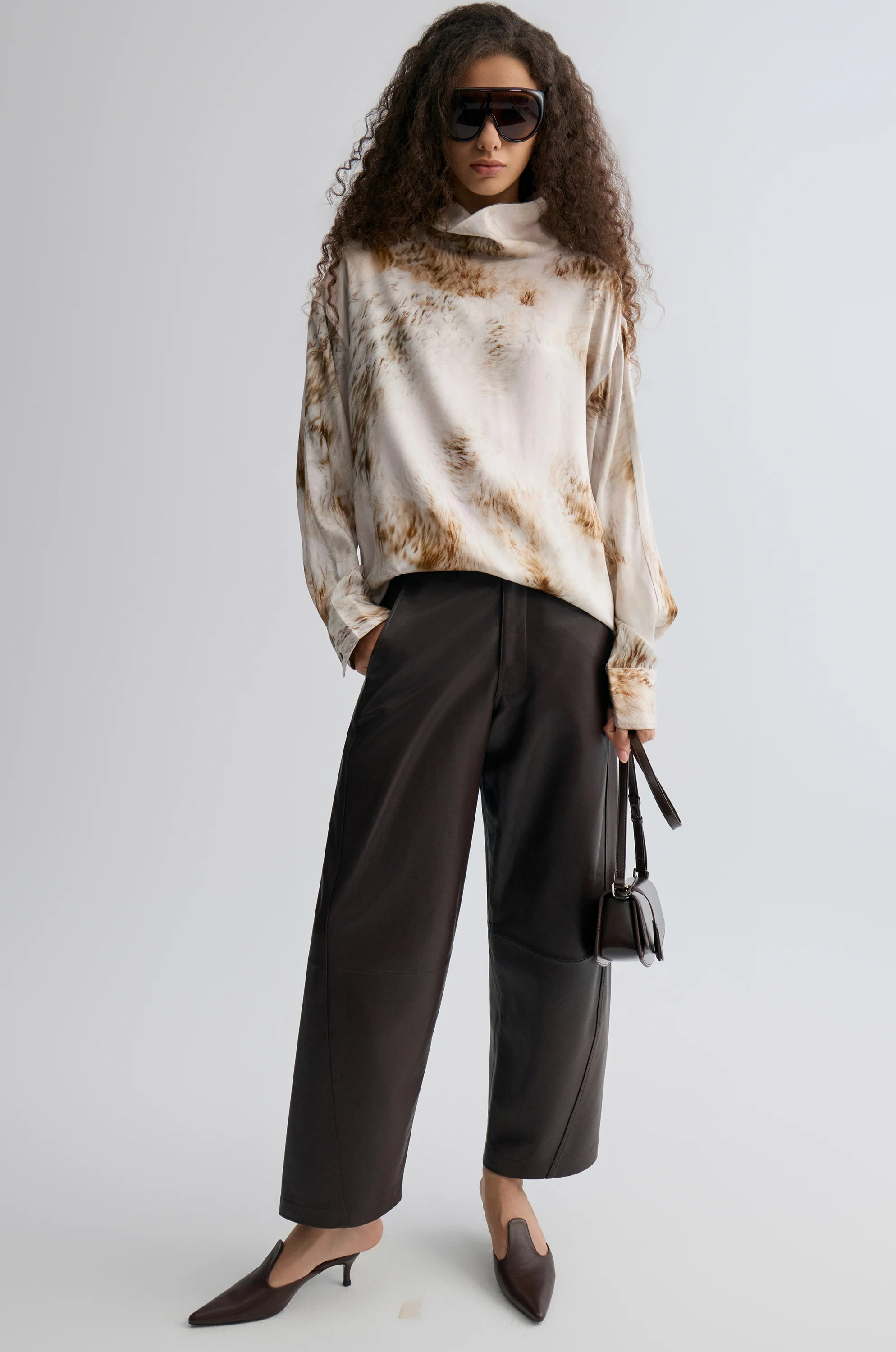 Fur Print Blouse - Image 8