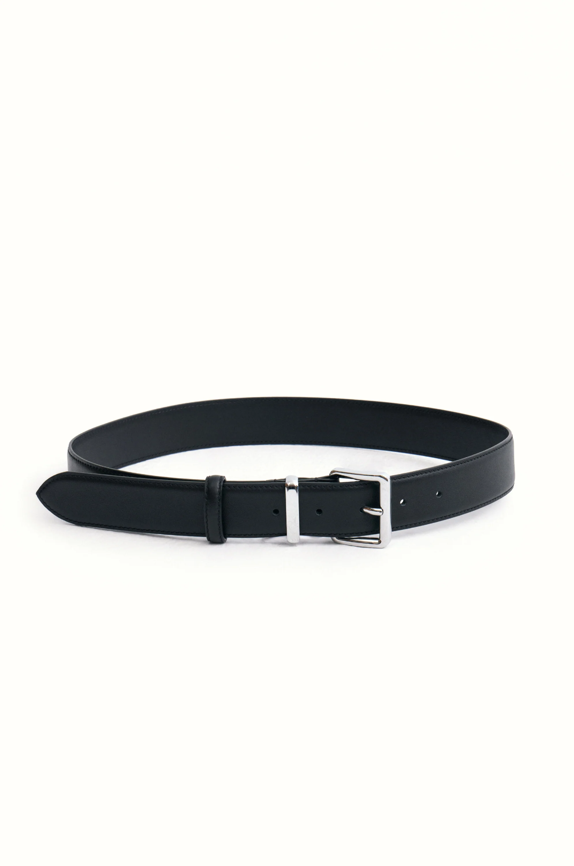 Leather Belt Black - Image 3