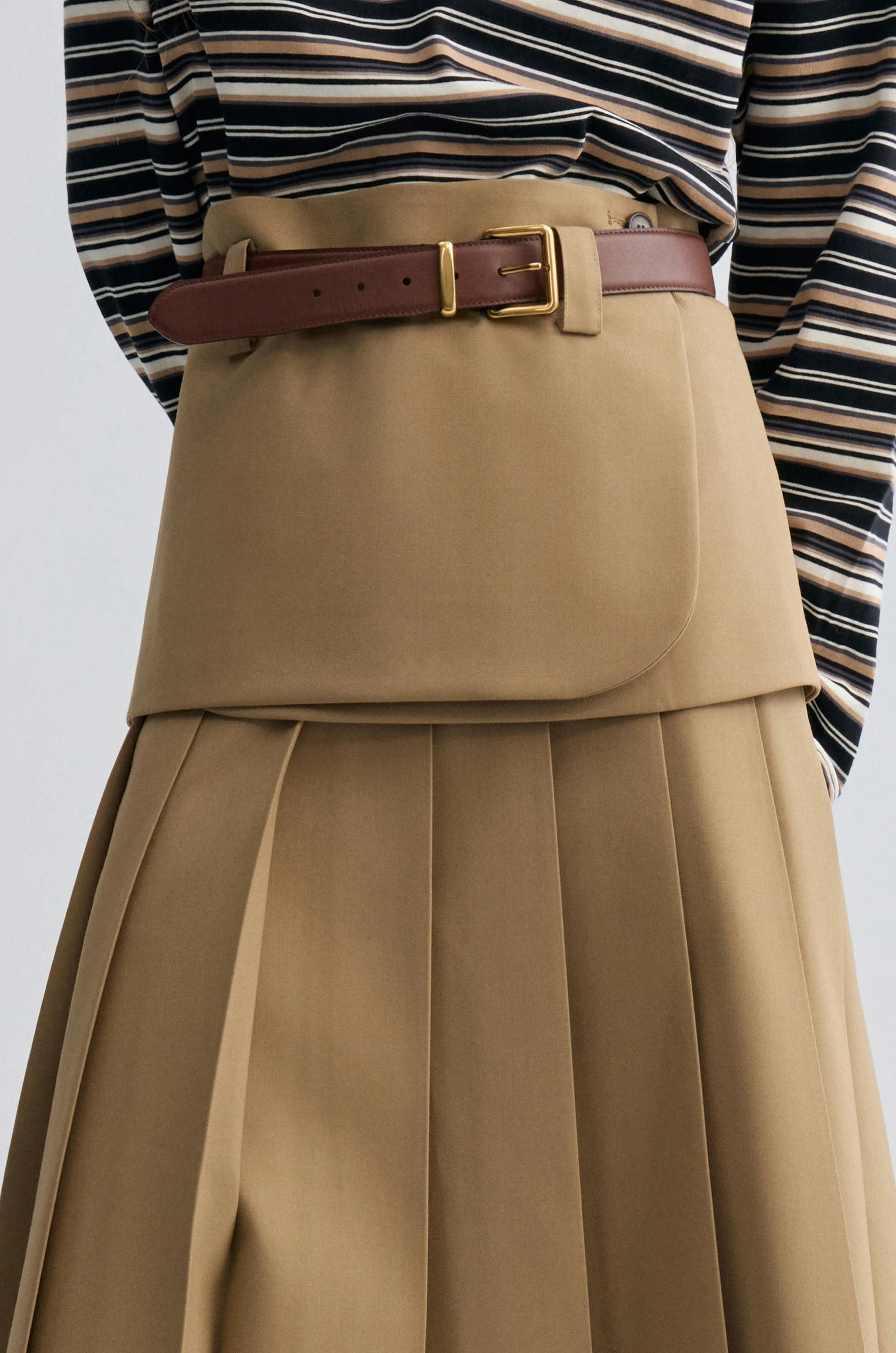 Leather Belt Tobacco - Image 2