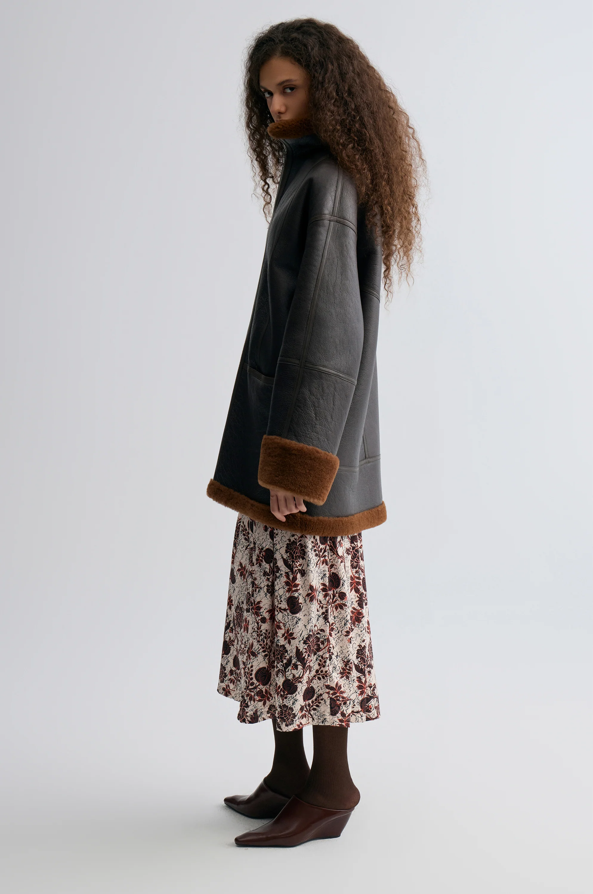 Montana Shearling Jacket - Image 11