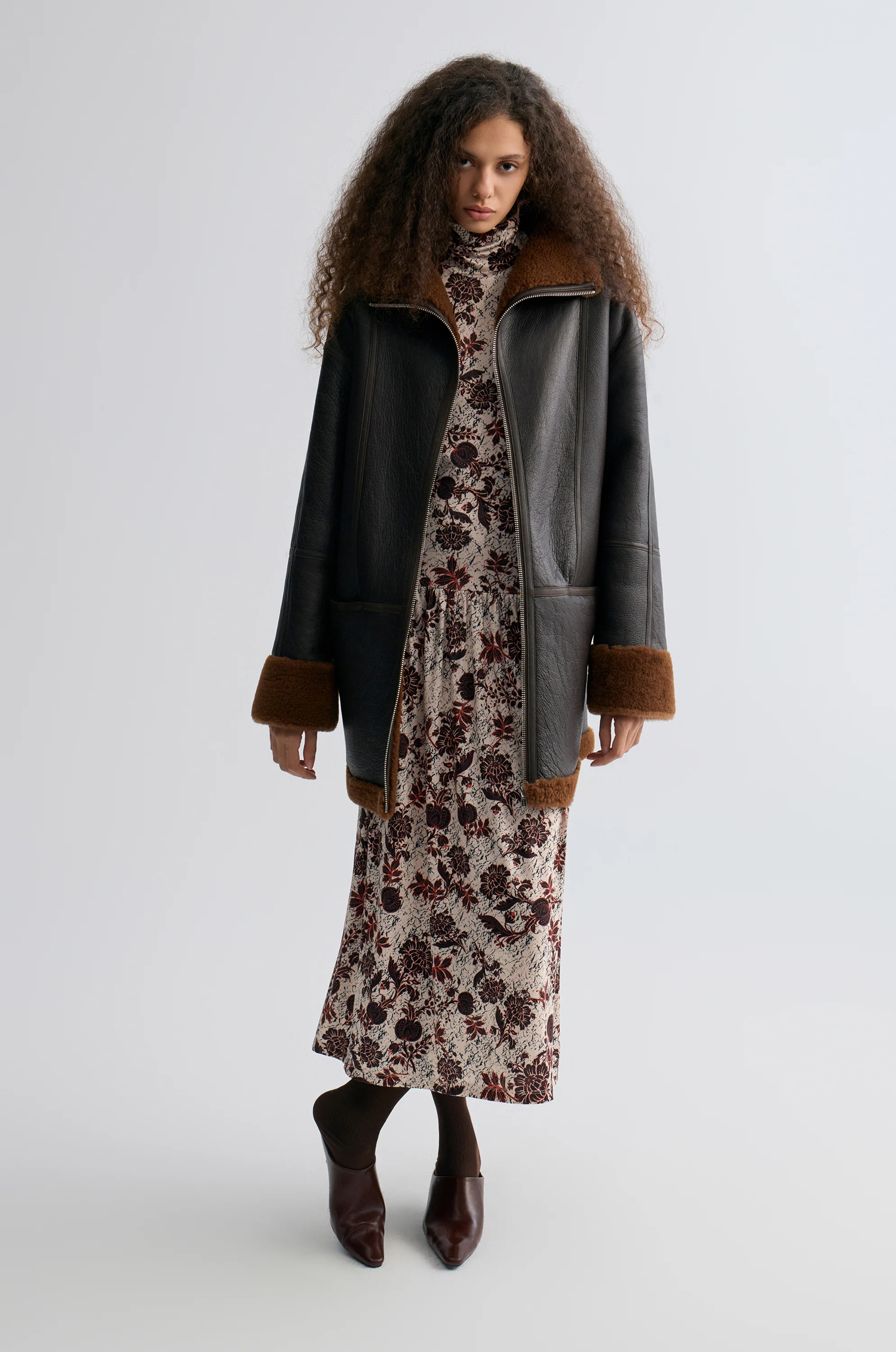 Montana Shearling Jacket - Image 13