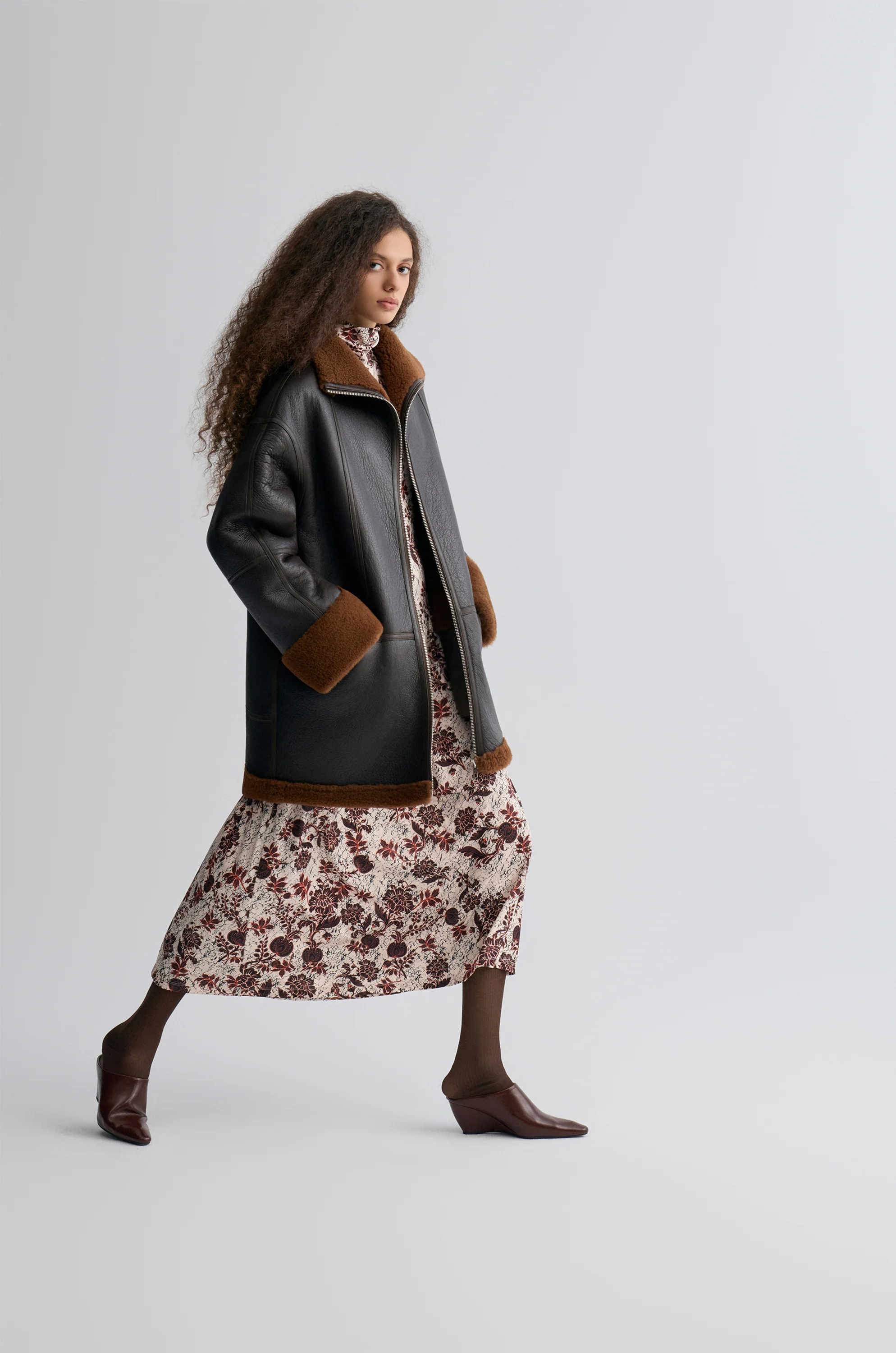Montana Shearling Jacket - Image 8