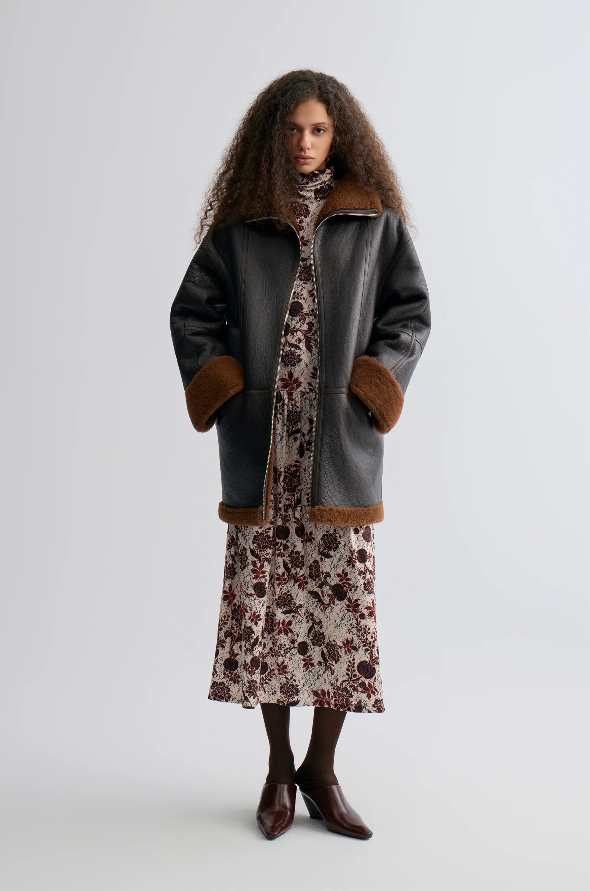 Montana Shearling Jacket - Image 9