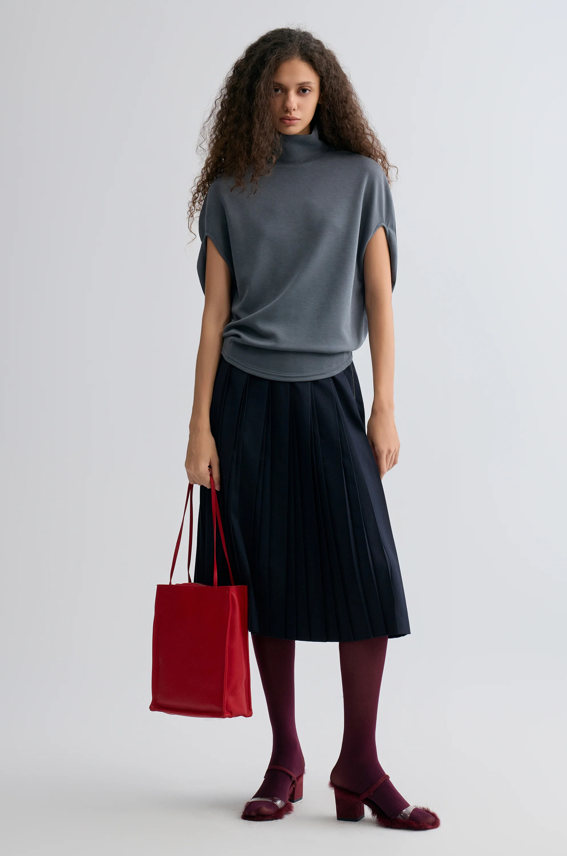 Mousse Circular Tee Dapple Gray - Image 3