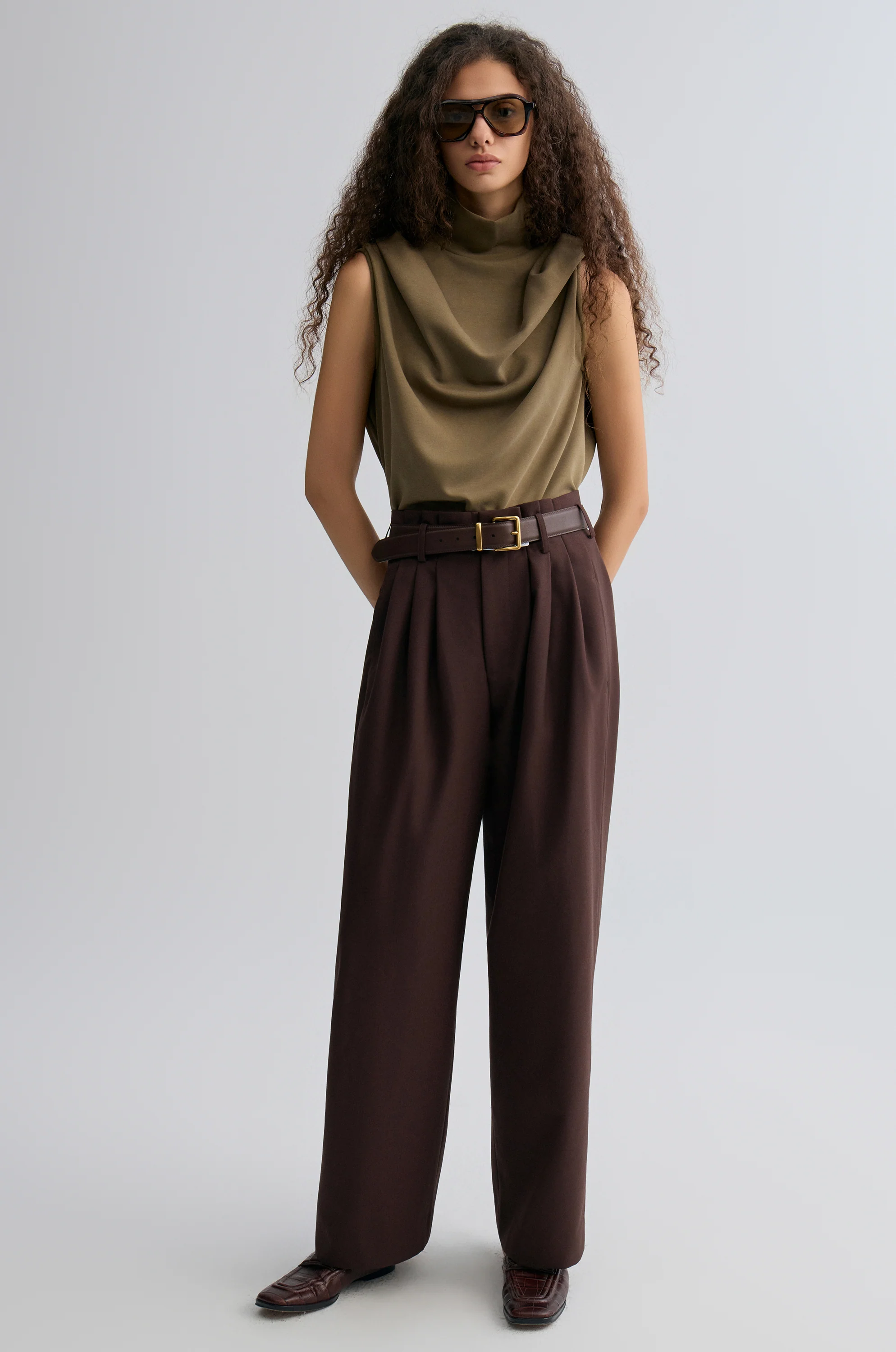 Mousse Circular Tee Khaki - Image 7