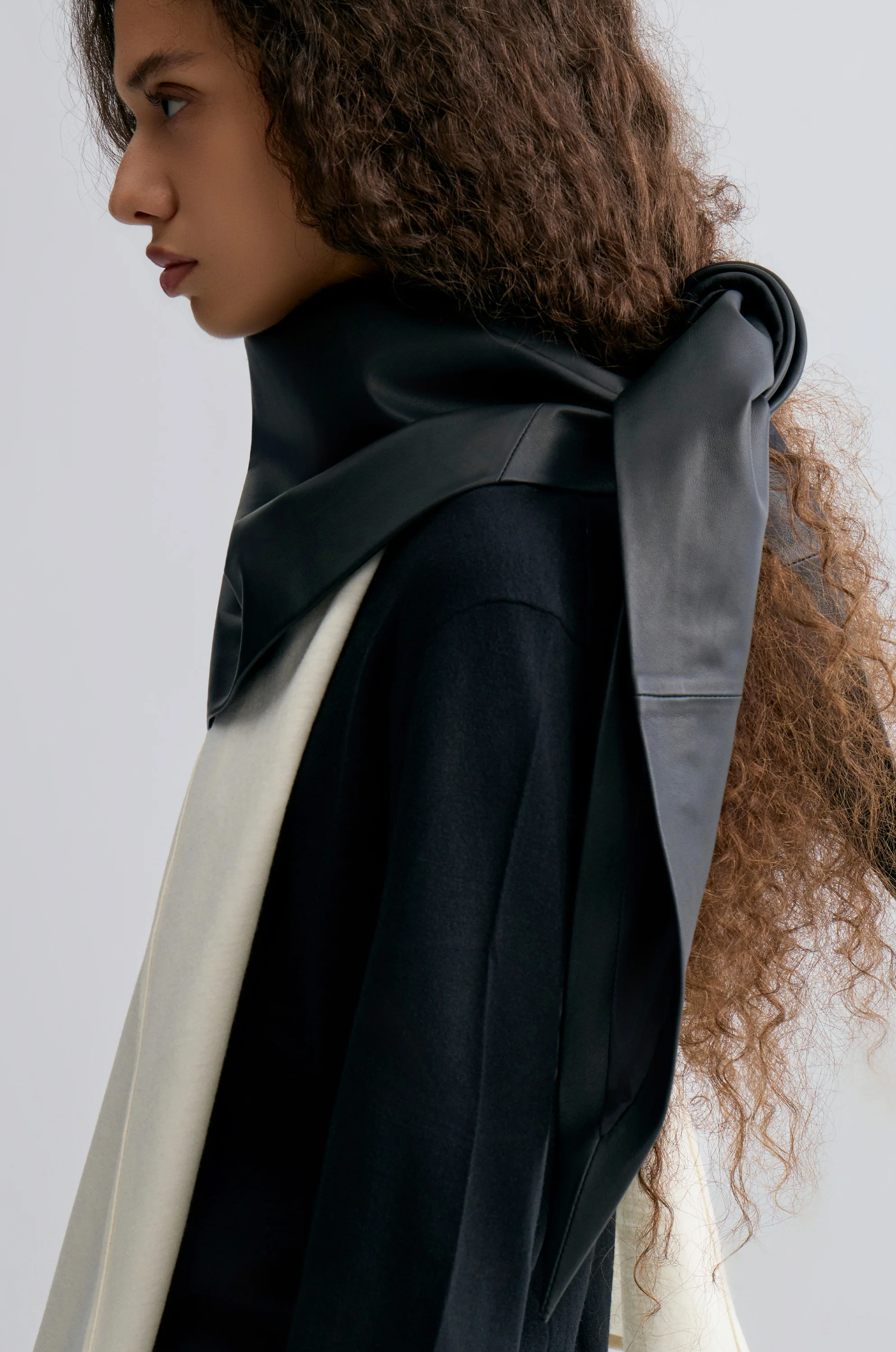 Nappa Leather Scarf - Image 4