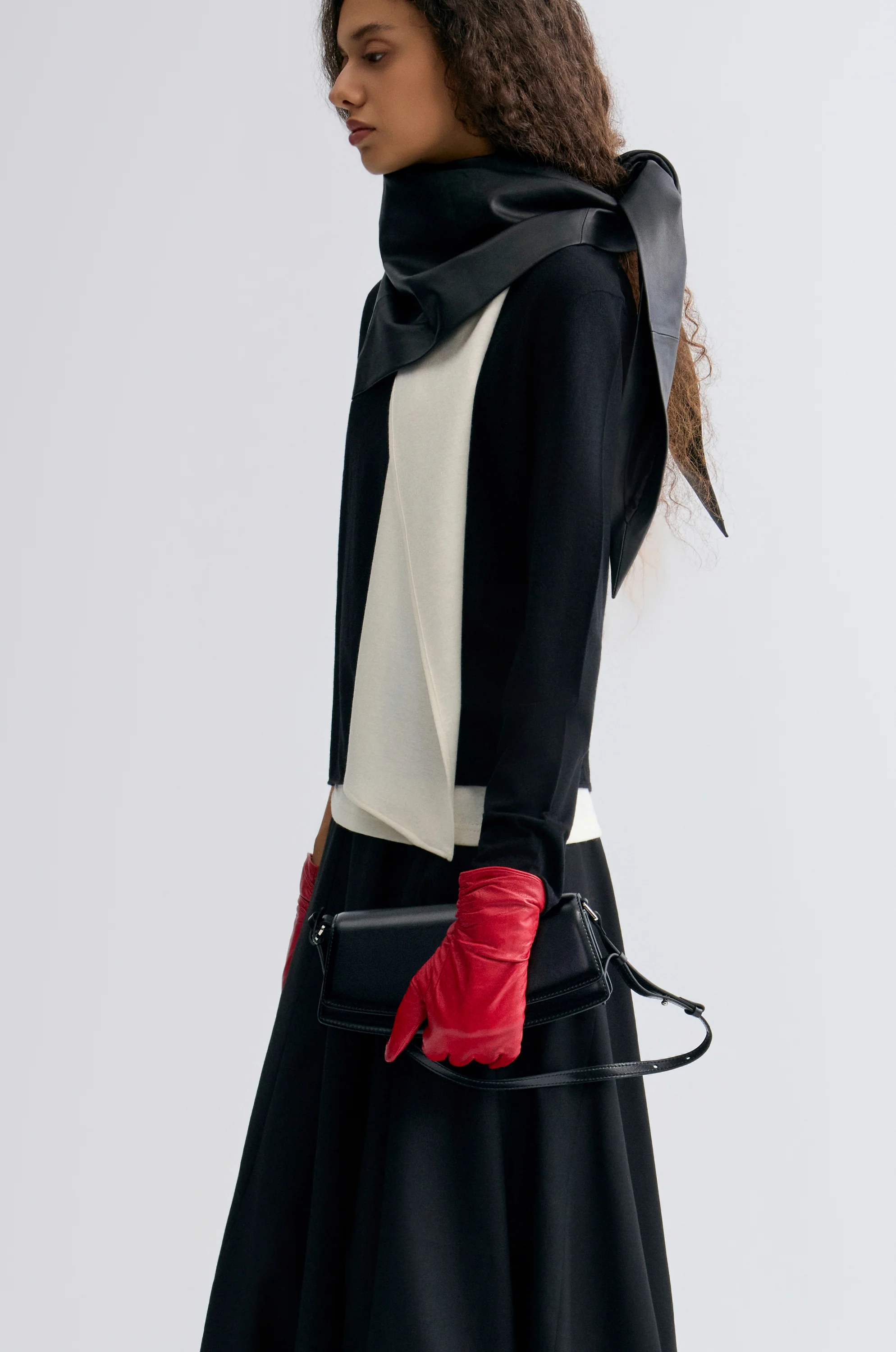 Nappa Leather Scarf - Image 7