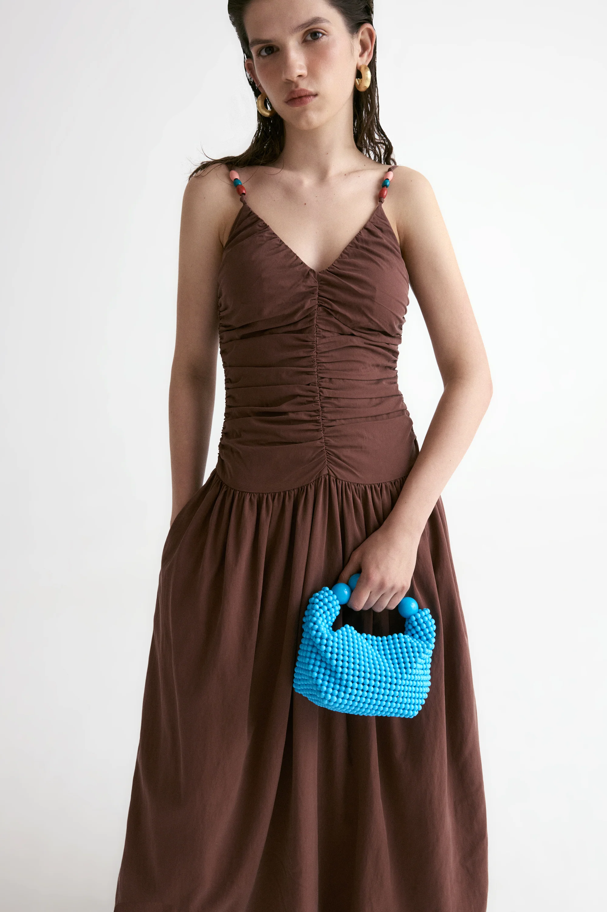 Nolita Handle Bag-Neon Blue - Image 3