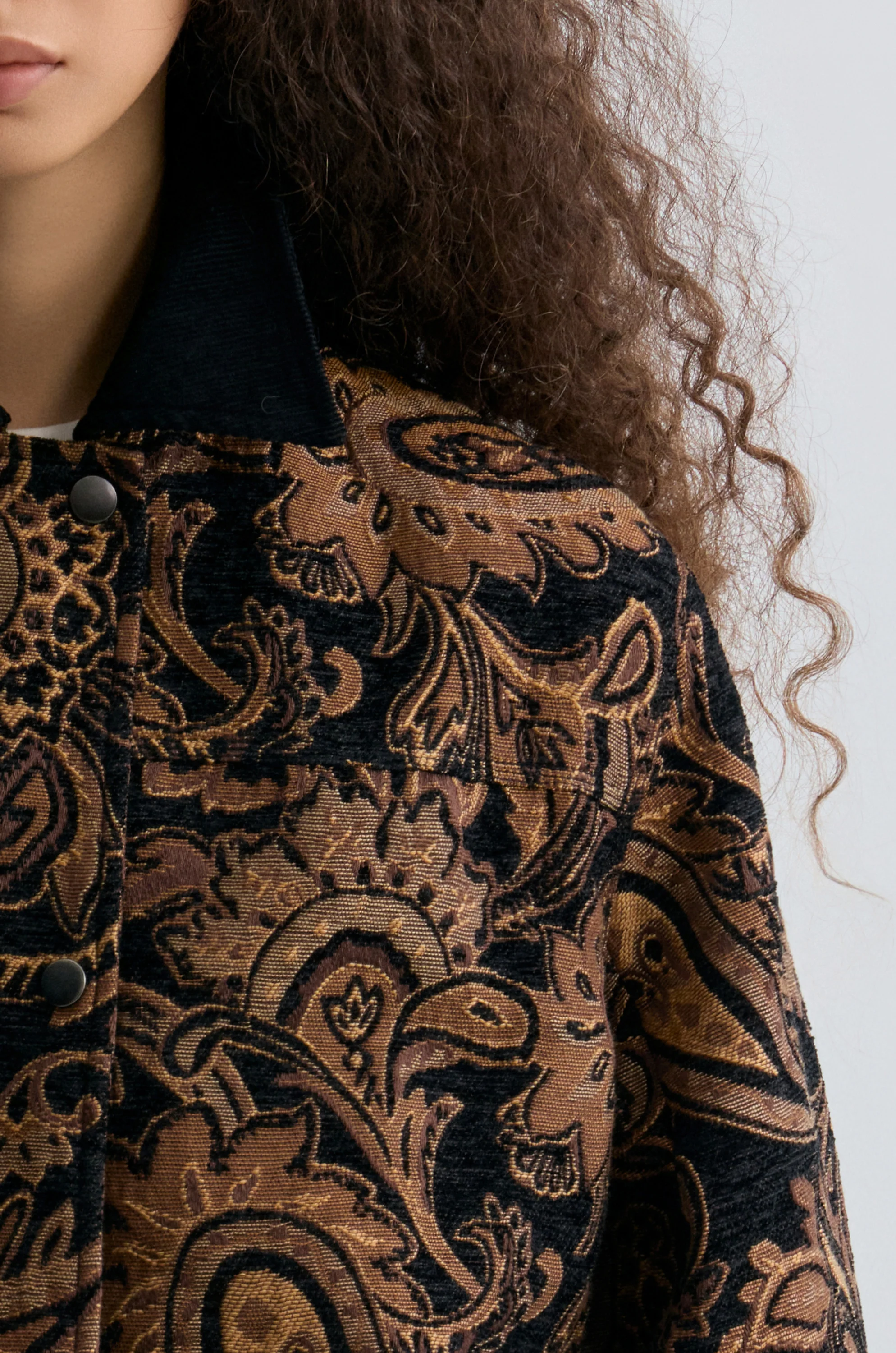 Paisley-print Jacquard Jacket - Image 10