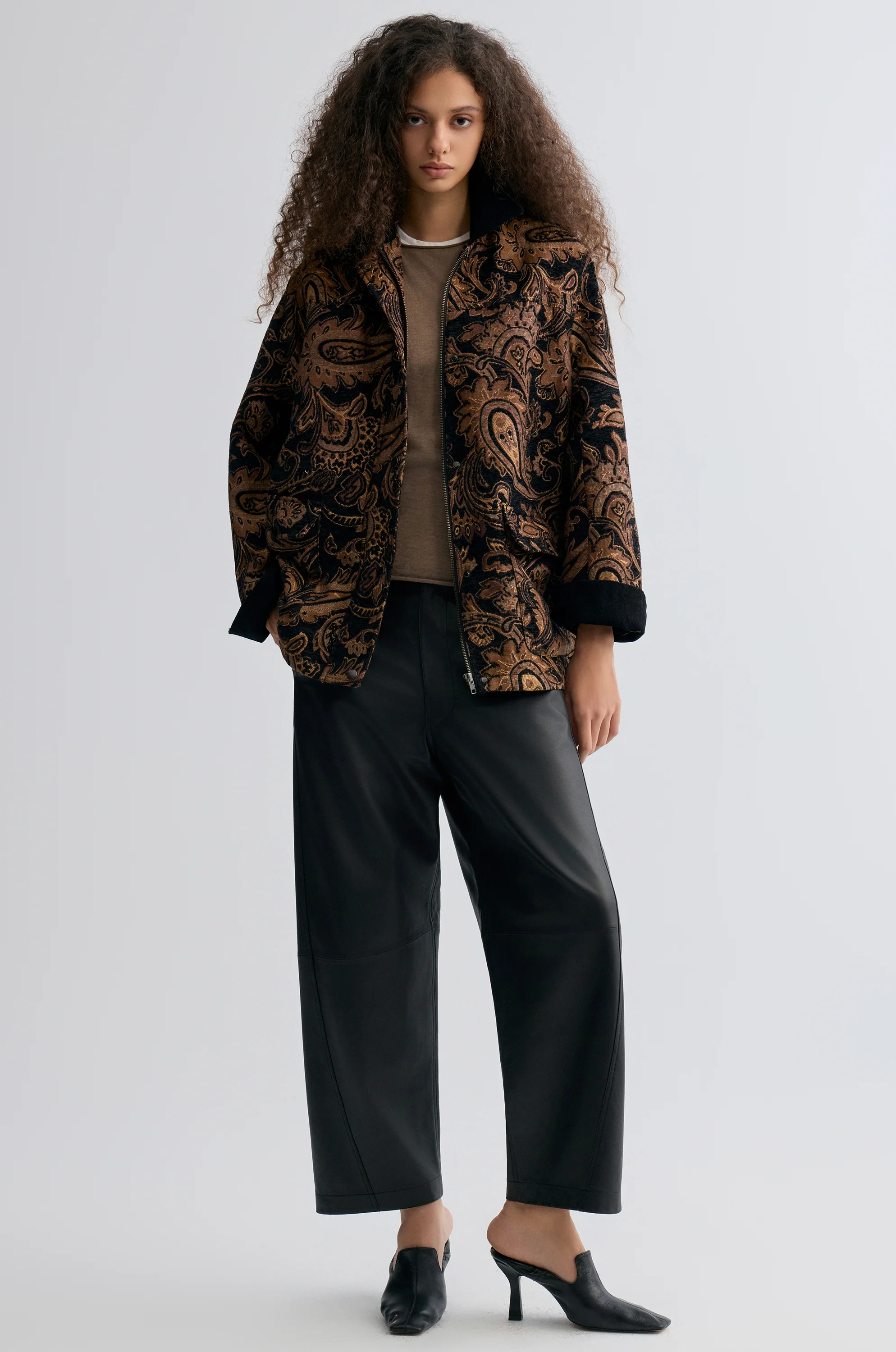 Paisley-print Jacquard Jacket - Image 7