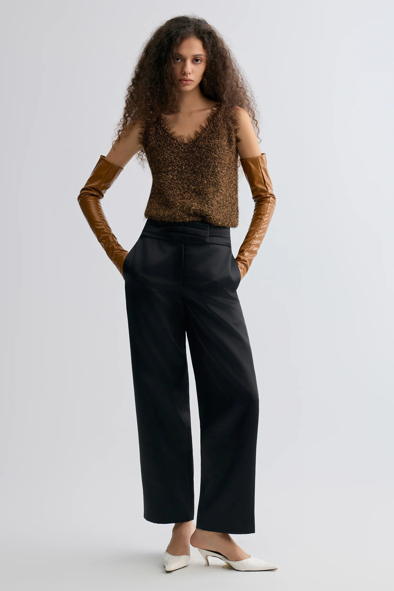 Satin Trousers - Image 2